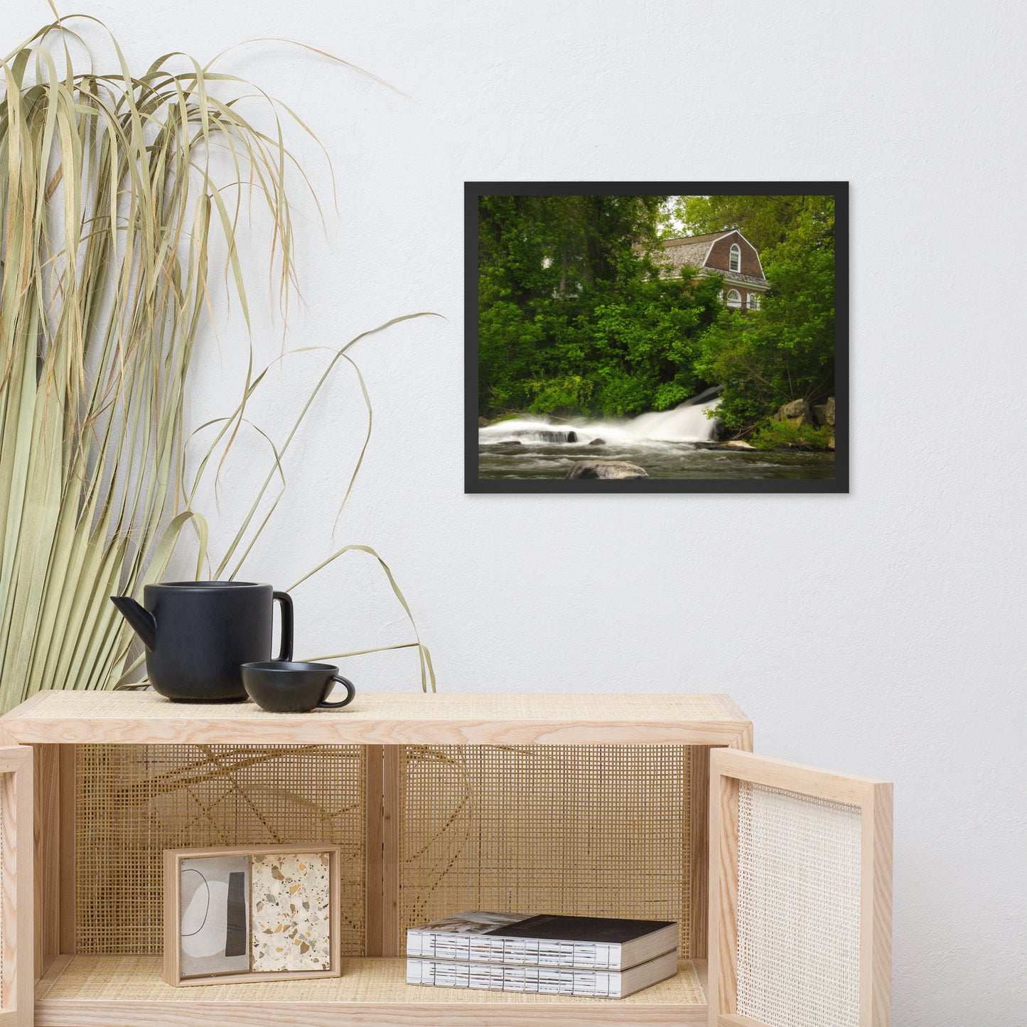 The Brandywine River and First Presbyterian Church Framed Photo Paper Wall Art Prints
