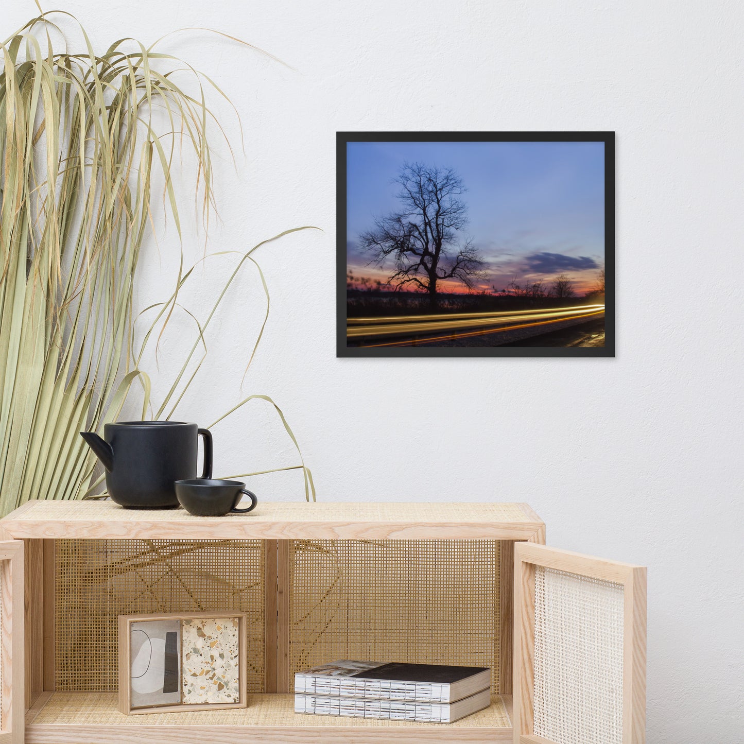 Wicked Tree Rural Landscape Framed Photo Paper Wall Art Prints