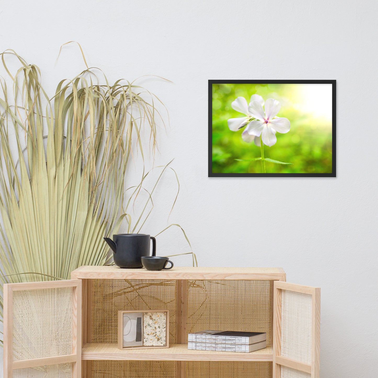 Beauty of the Forest Floor Floral Nature Photo Framed Wall Art Print