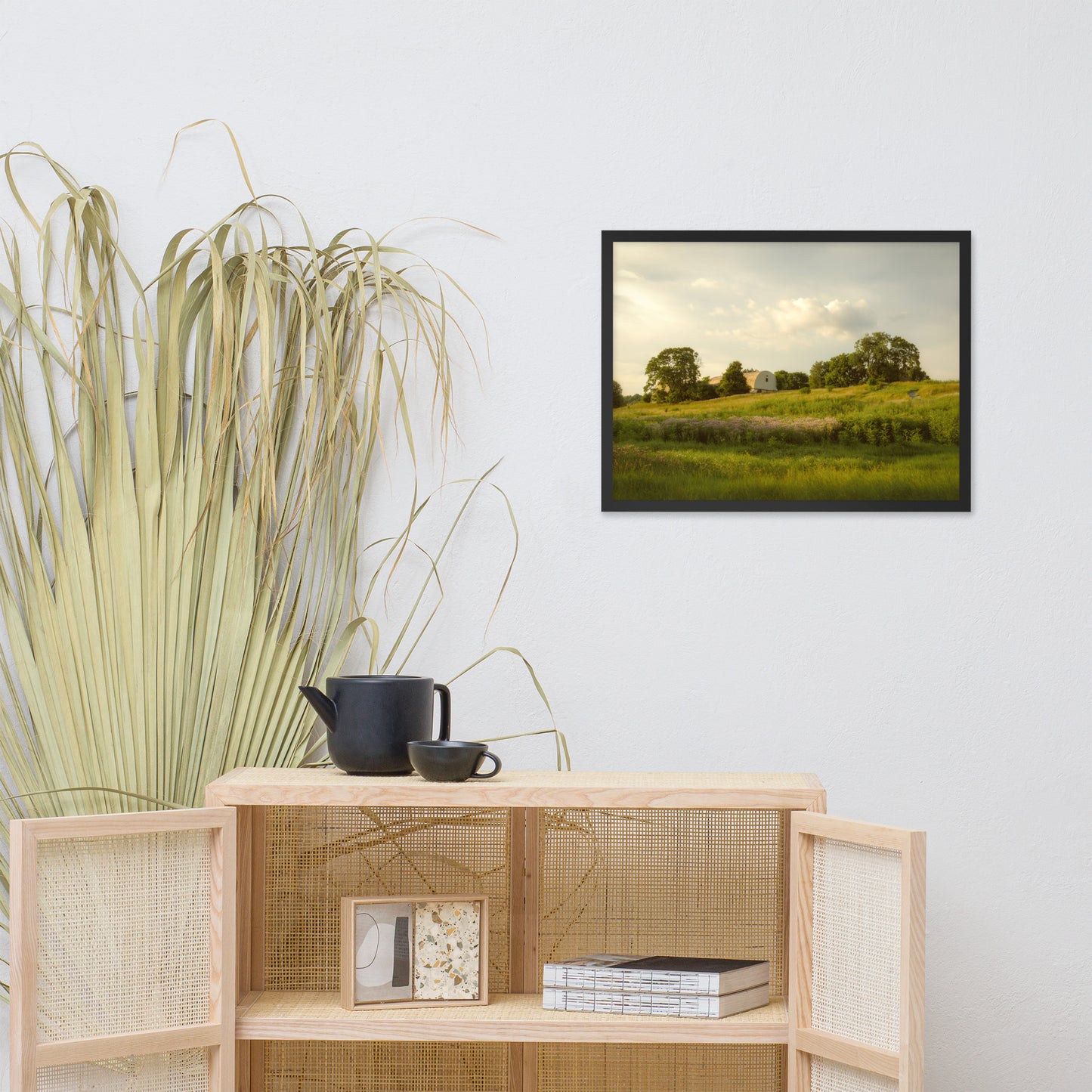 Remnant of Better Days Landscape Framed Photo Paper Wall Art Prints