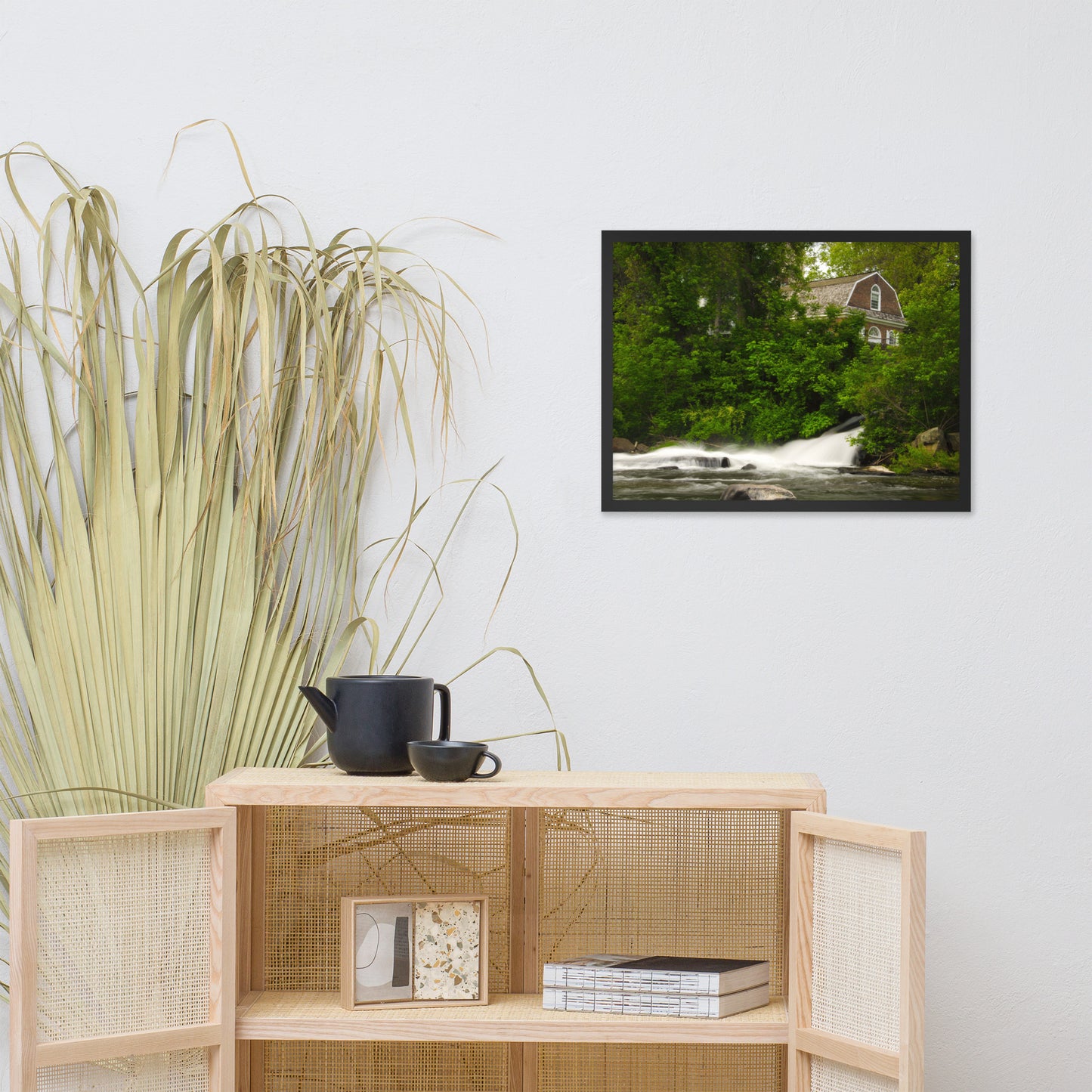 The Brandywine River and First Presbyterian Church Framed Photo Paper Wall Art Prints