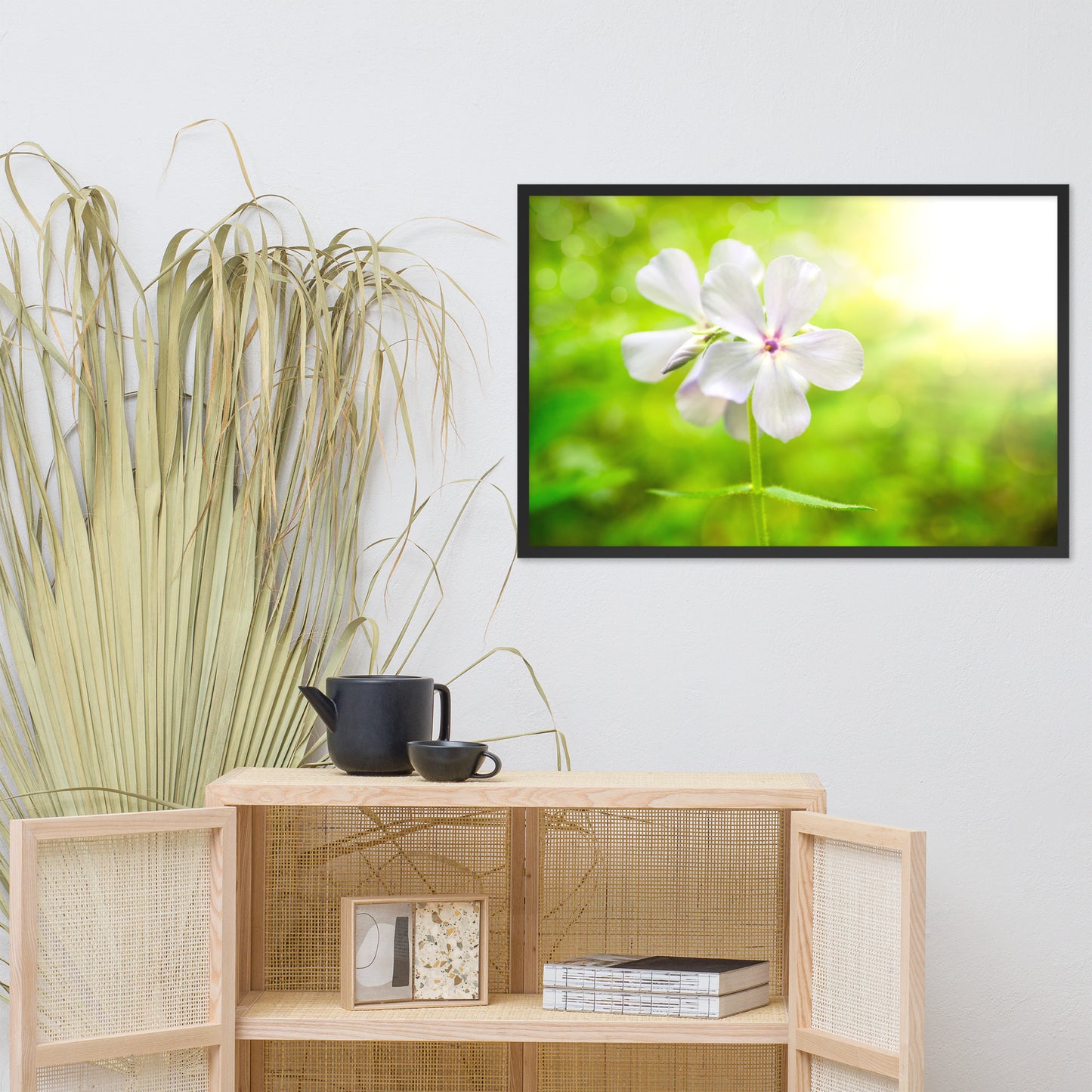 Beauty of the Forest Floor Floral Nature Photo Framed Wall Art Print