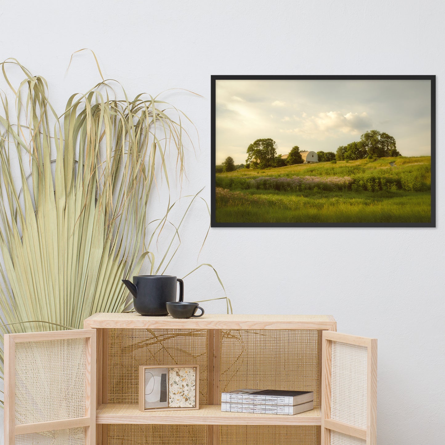 Remnant of Better Days Landscape Framed Photo Paper Wall Art Prints