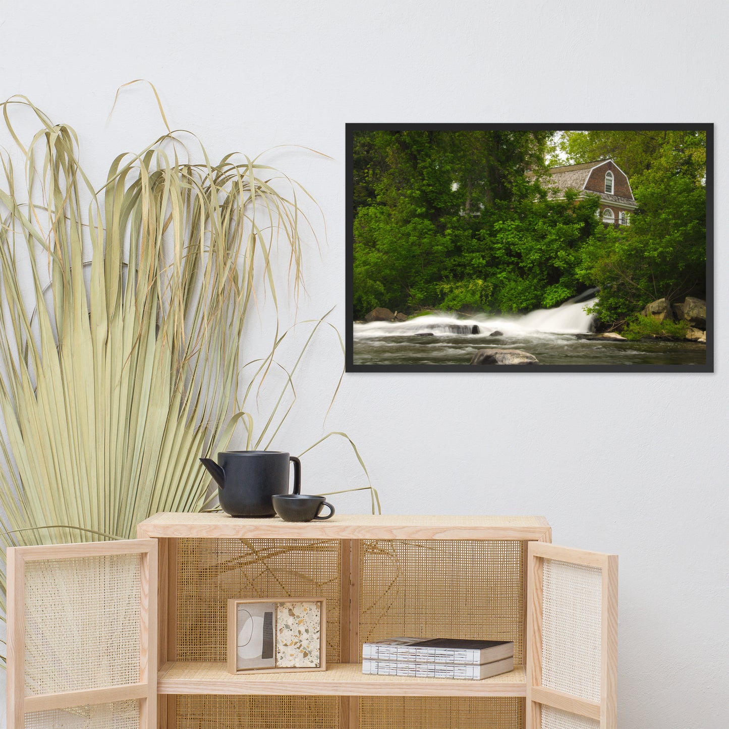 The Brandywine River and First Presbyterian Church Framed Photo Paper Wall Art Prints