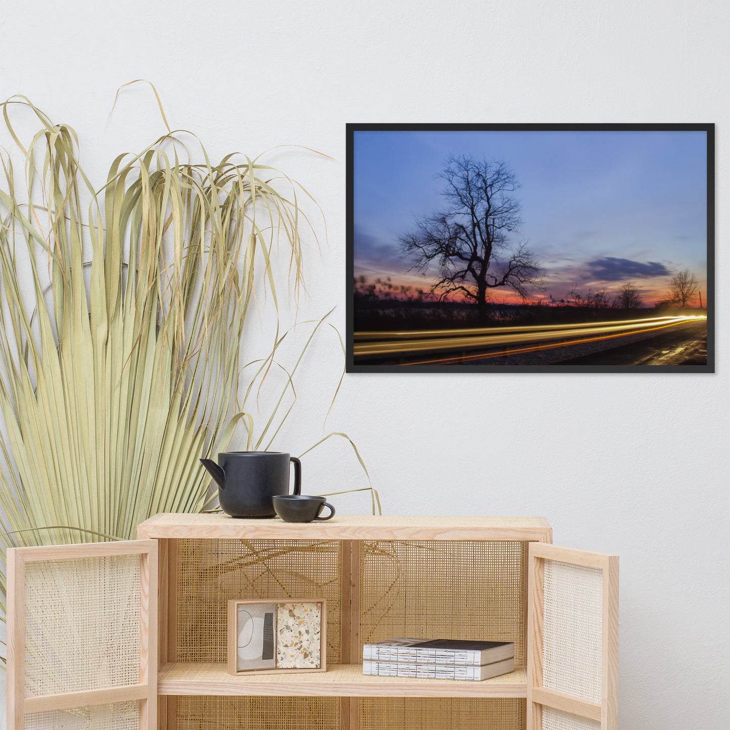 Wicked Tree Rural Landscape Framed Photo Paper Wall Art Prints