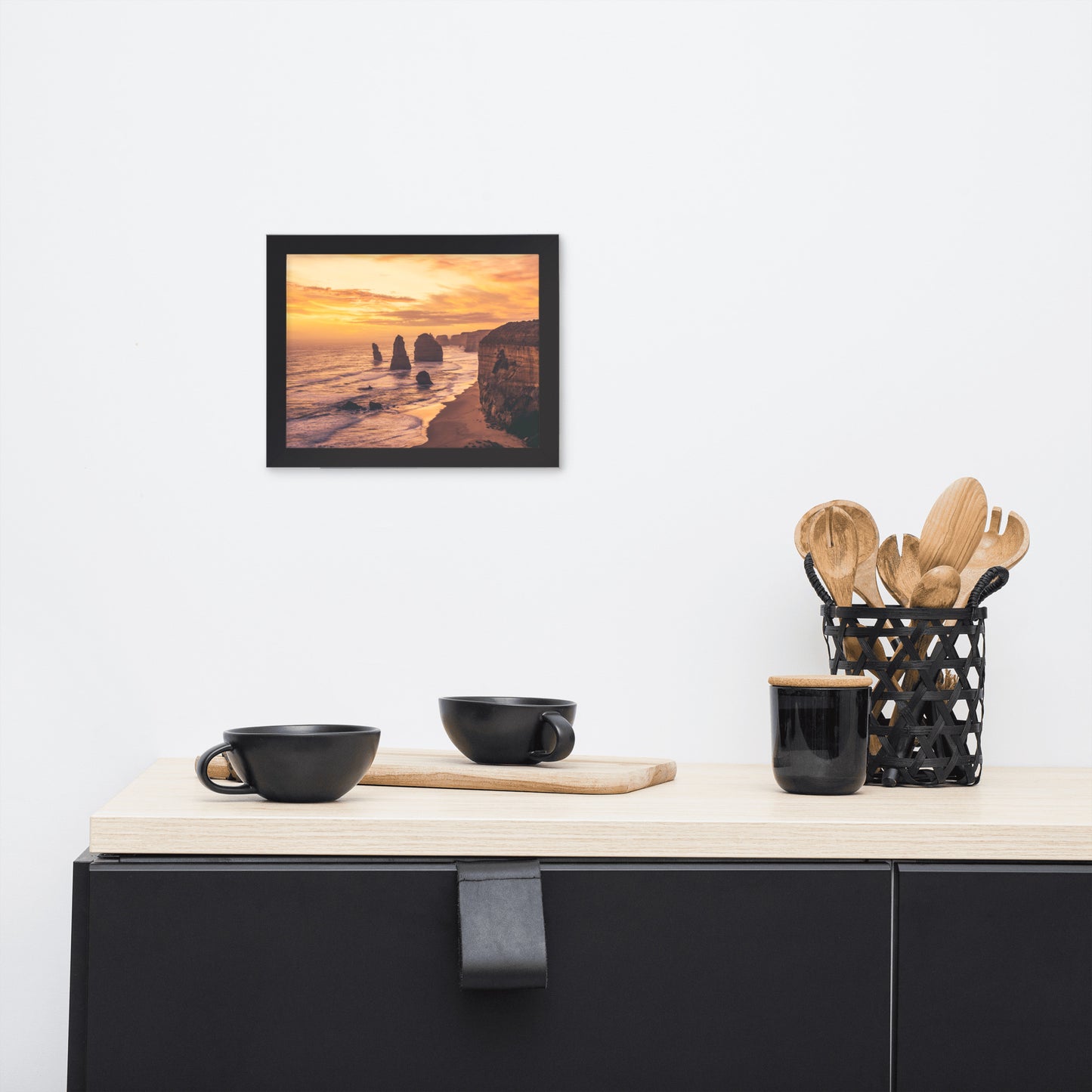 Twelve Apostles at Sunset Victoria, Australia with Daydream Effect Framed Wall Art Prints