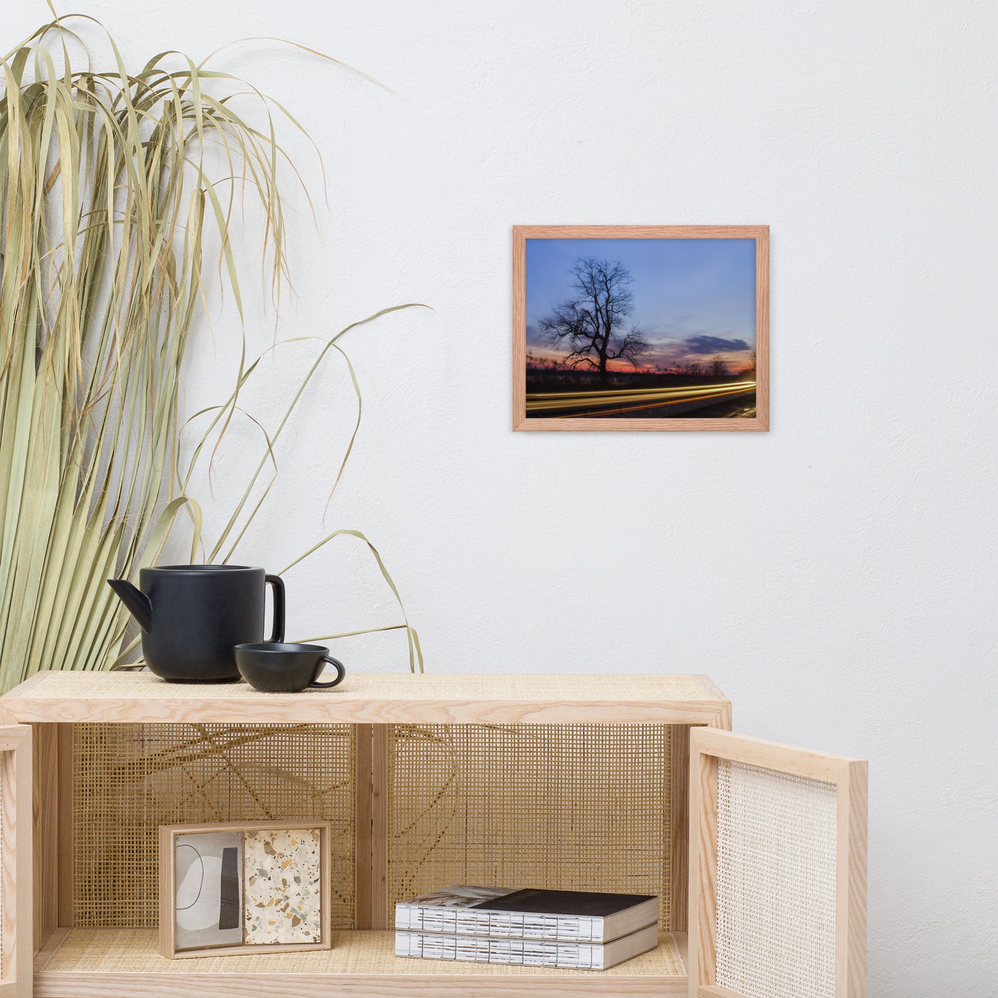 Wicked Tree Rural Landscape Framed Photo Paper Wall Art Prints