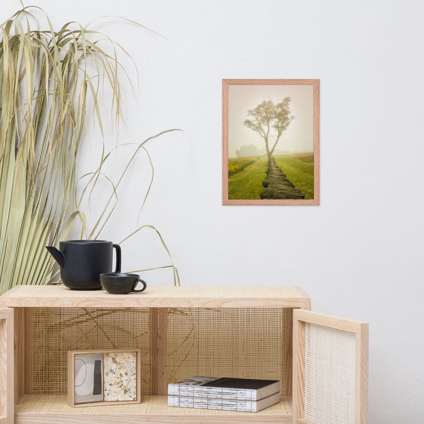 Calming Morning Rural Landscape Framed Photo Wall Art Prints