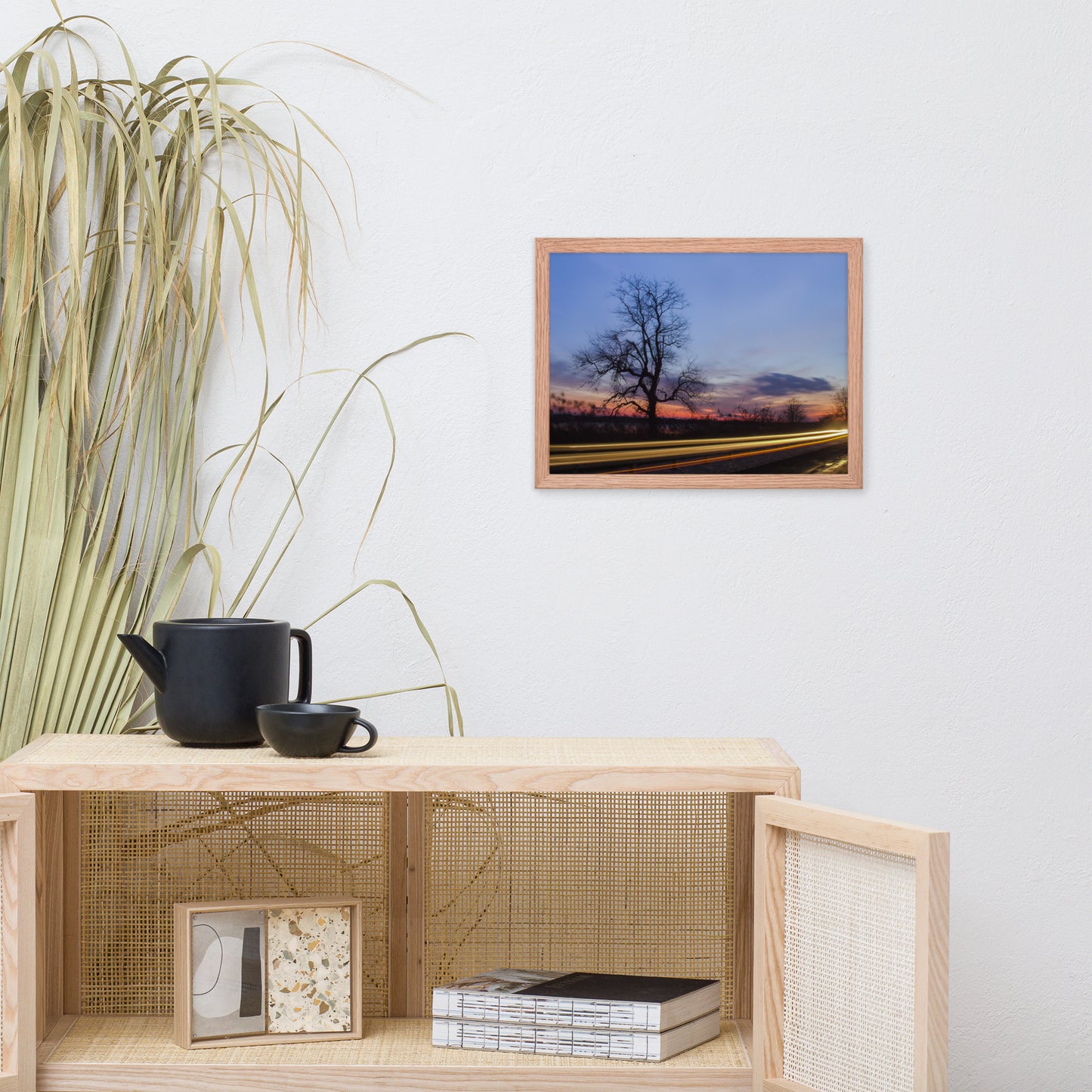 Wicked Tree Rural Landscape Framed Photo Paper Wall Art Prints