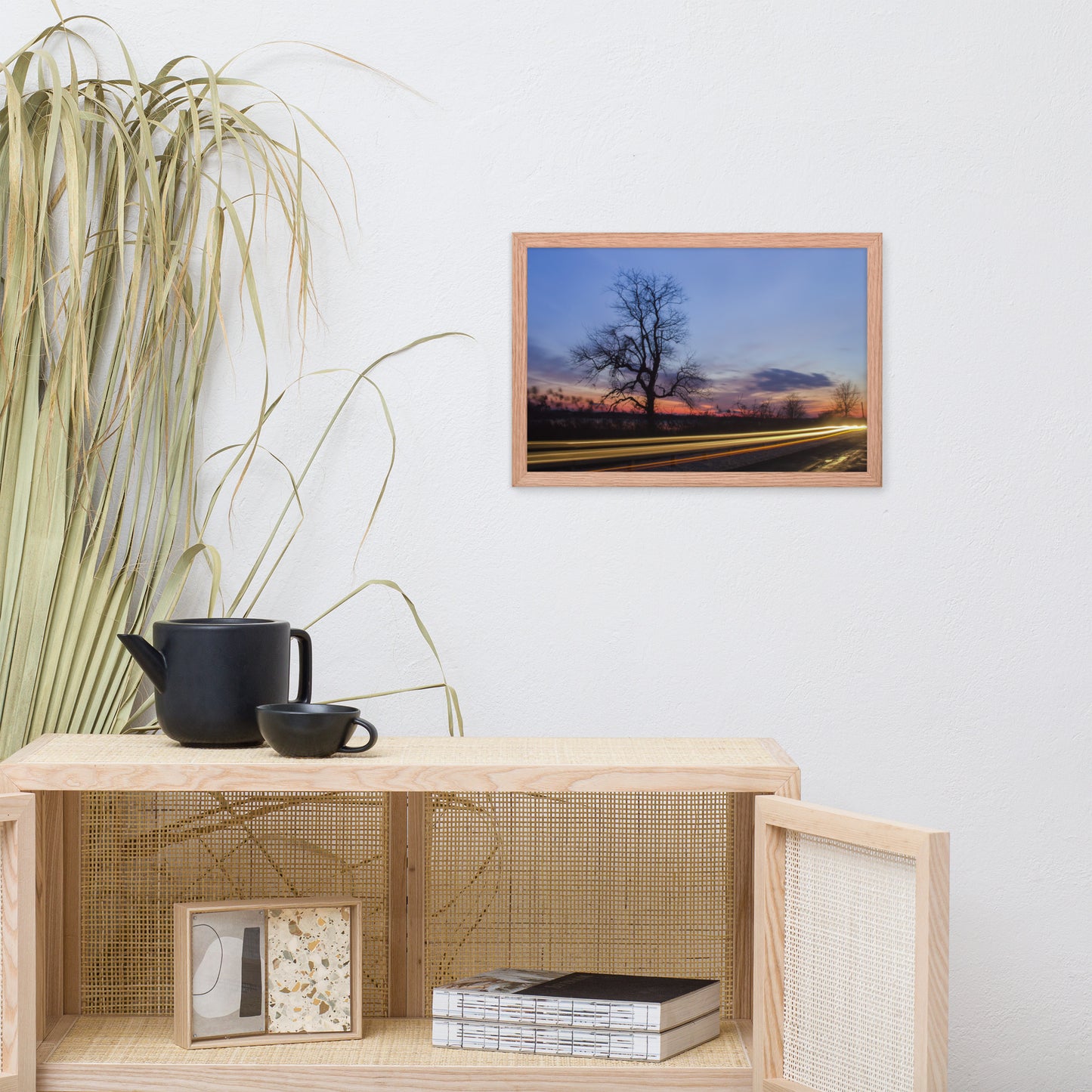 Wicked Tree Rural Landscape Framed Photo Paper Wall Art Prints