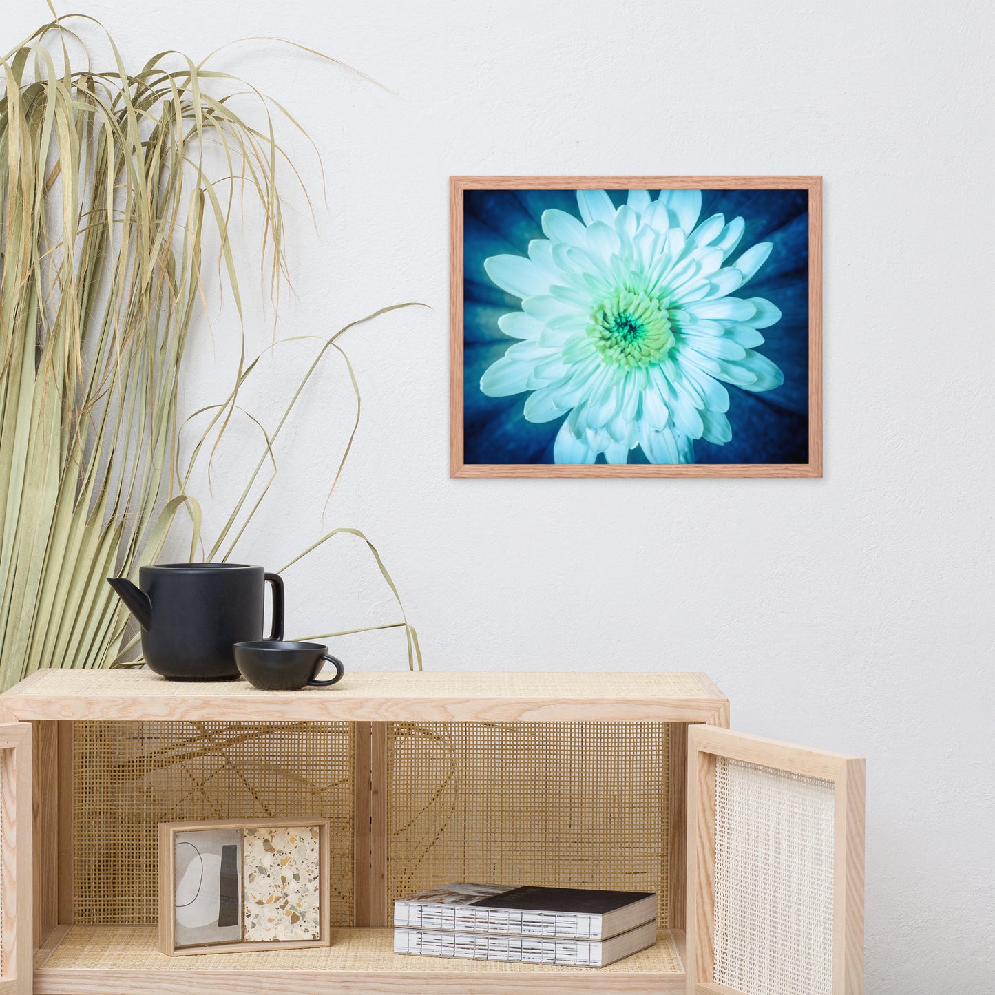 Brilliant Flower Floral Nature Photo Framed Wall Art Print