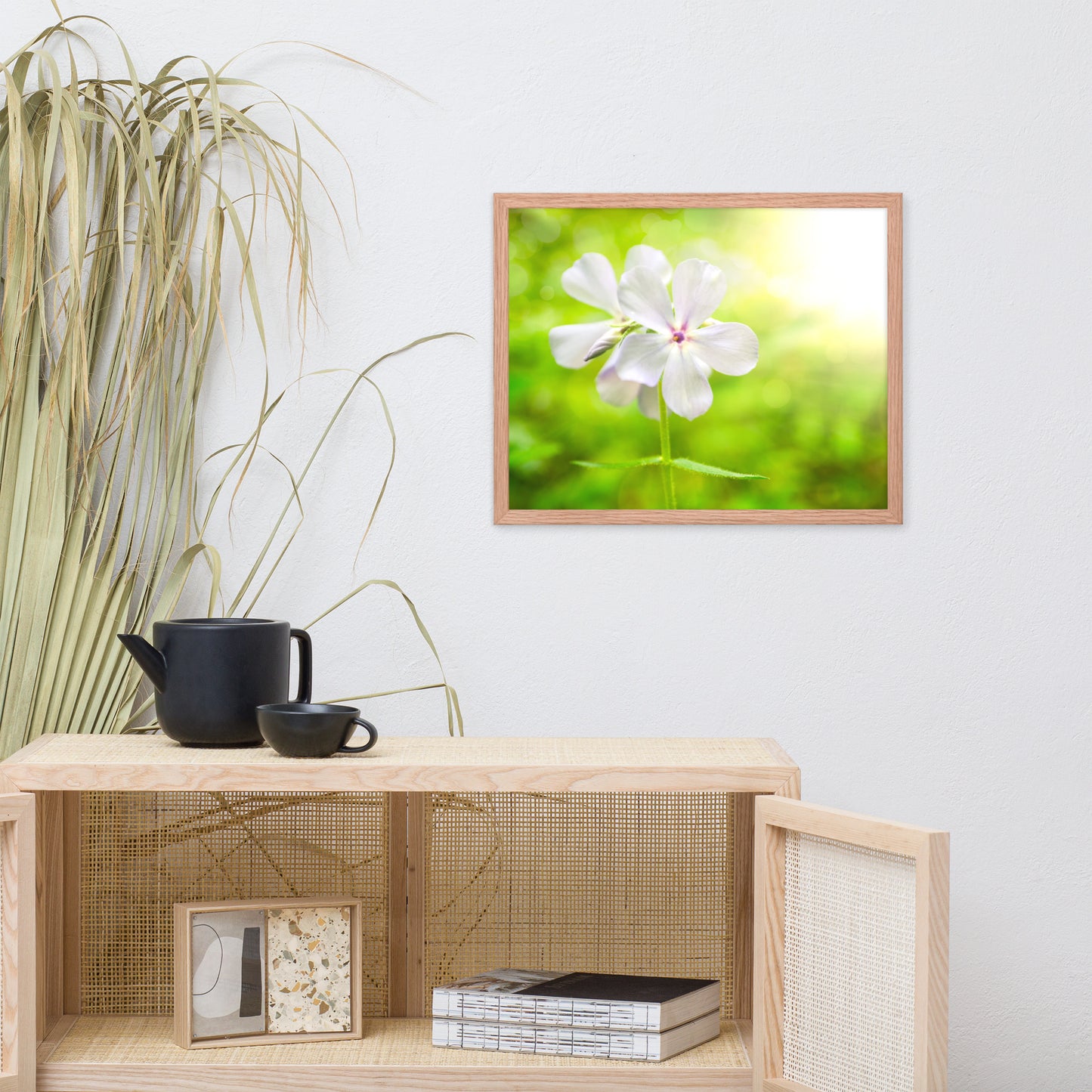 Beauty of the Forest Floor Floral Nature Photo Framed Wall Art Print