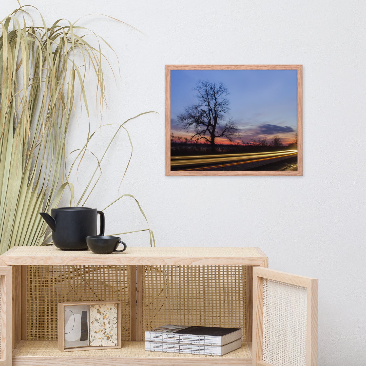 Wicked Tree Rural Landscape Framed Photo Paper Wall Art Prints