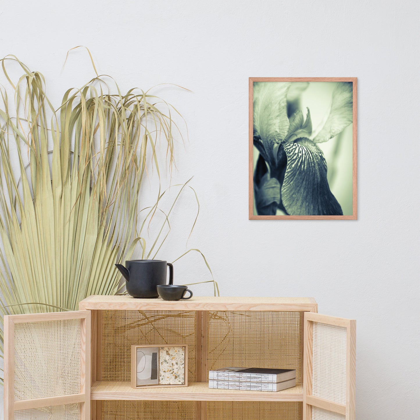Dining Room Wall Pictures Ideas: Abstract Japanese Iris Delight- Botanical / Floral / Flora / Flowers / Nature Photograph Framed Wall Art Print - Artwork - Wall Decor - Home Decor