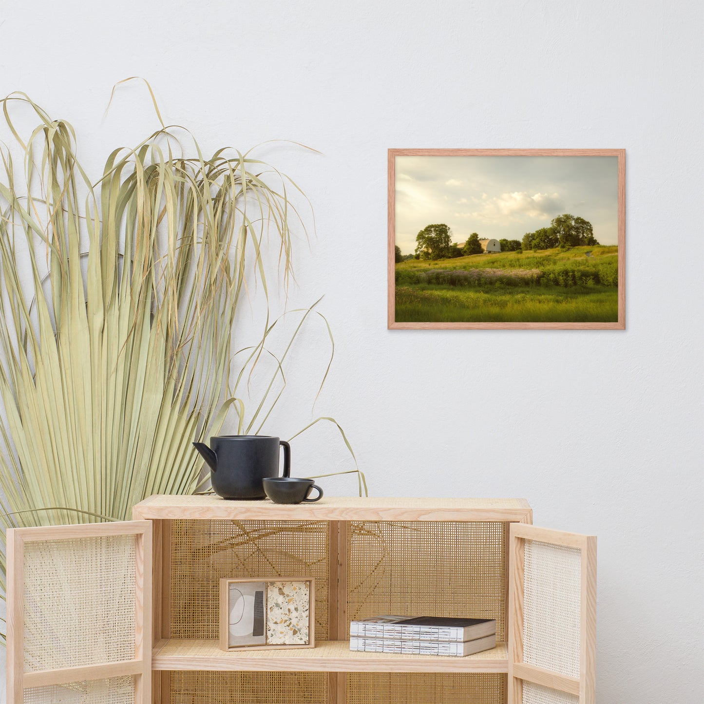 Remnant of Better Days Landscape Framed Photo Paper Wall Art Prints