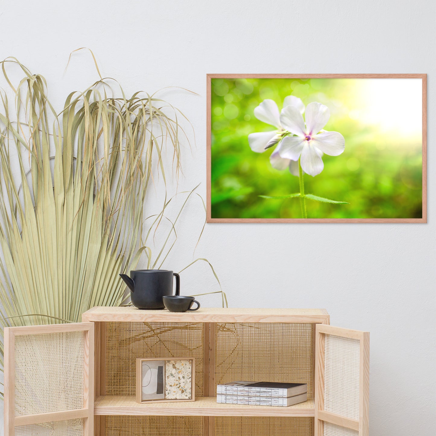Beauty of the Forest Floor Floral Nature Photo Framed Wall Art Print