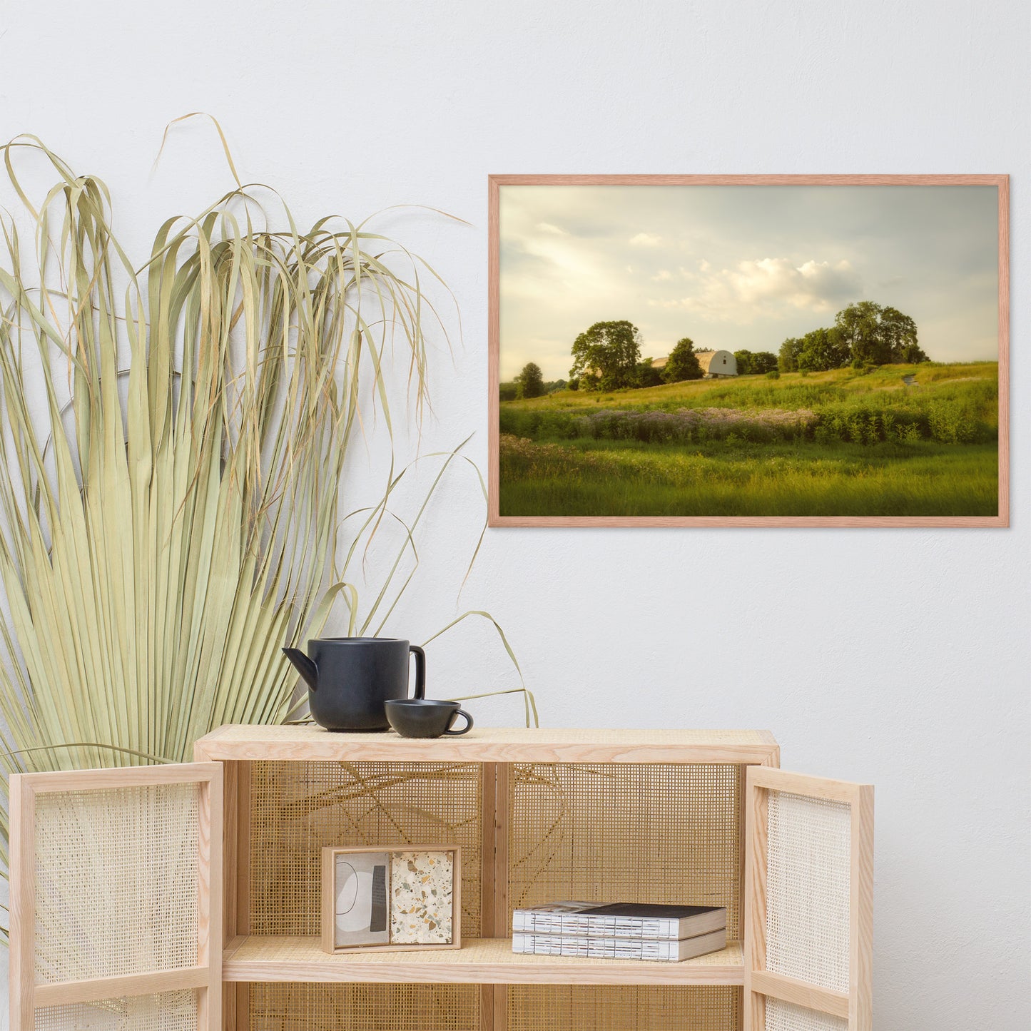 Remnant of Better Days Landscape Framed Photo Paper Wall Art Prints