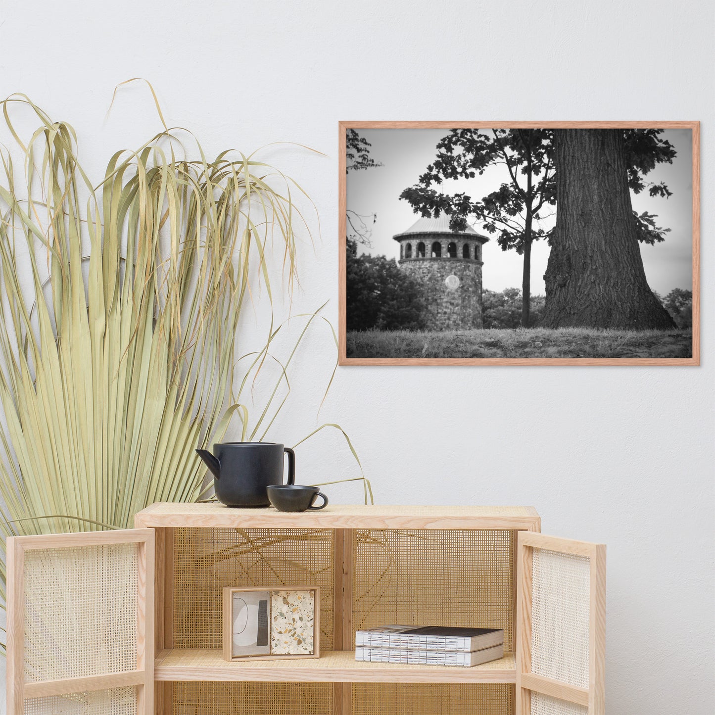 Rockford Tower in Black and White Framed Photo Paper Wall Art Prints
