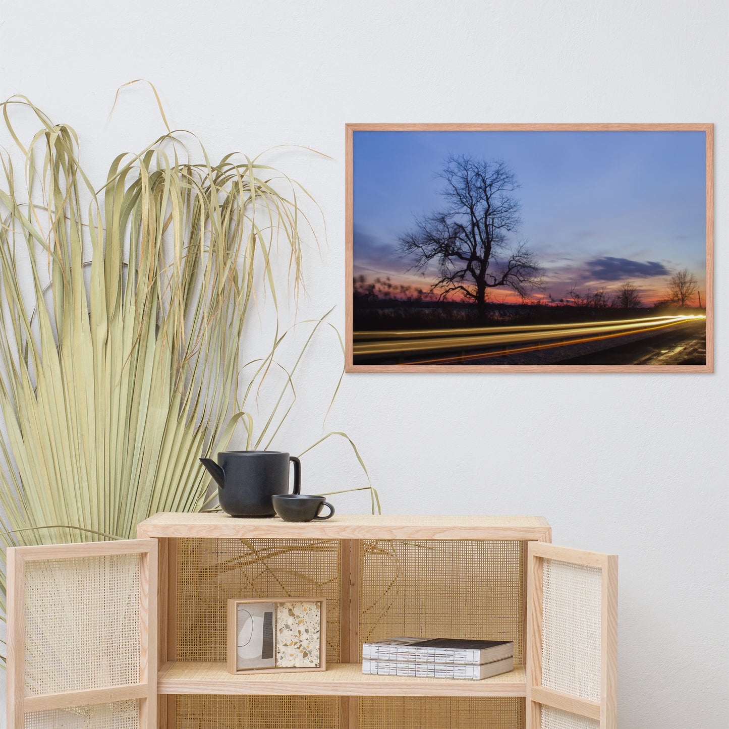 Wicked Tree Rural Landscape Framed Photo Paper Wall Art Prints