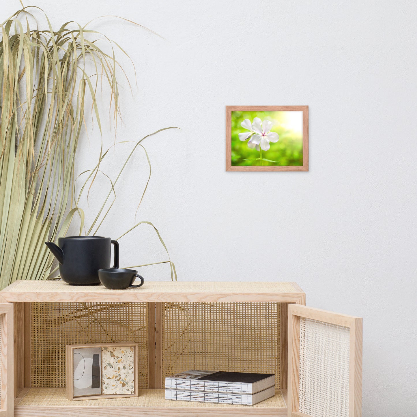 Beauty of the Forest Floor Floral Nature Photo Framed Wall Art Print