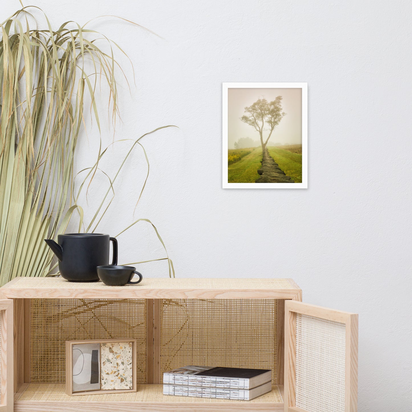 Calming Morning Rural Landscape Framed Photo Wall Art Prints