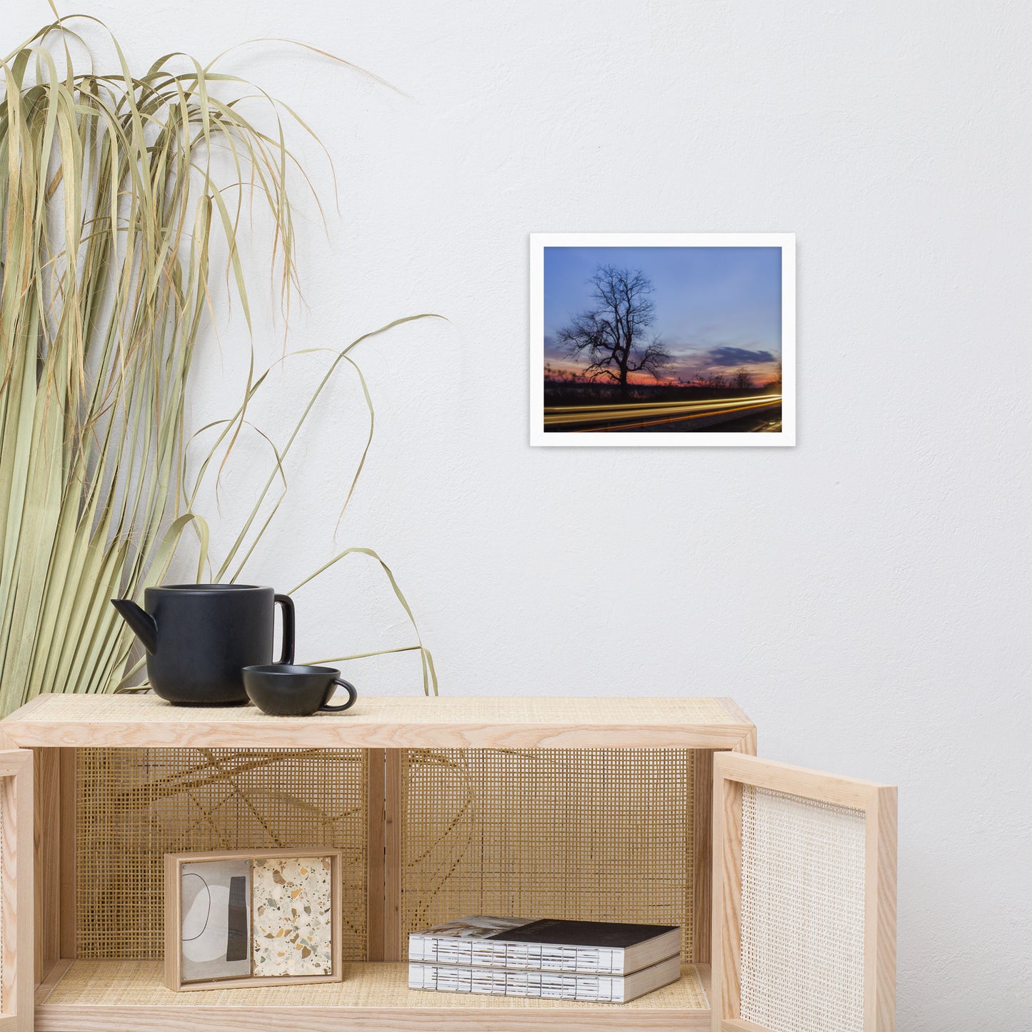 Wicked Tree Rural Landscape Framed Photo Paper Wall Art Prints