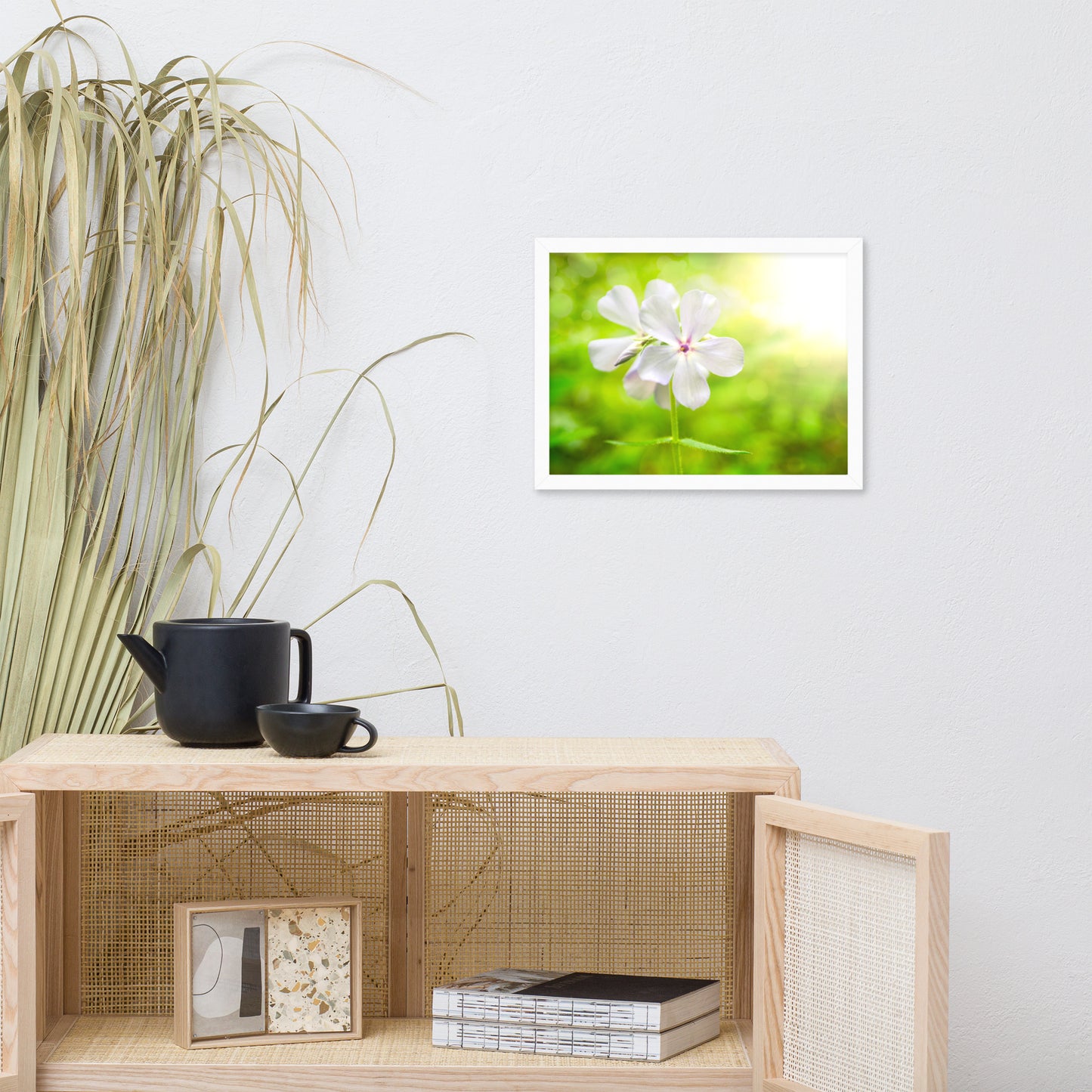 Beauty of the Forest Floor Floral Nature Photo Framed Wall Art Print