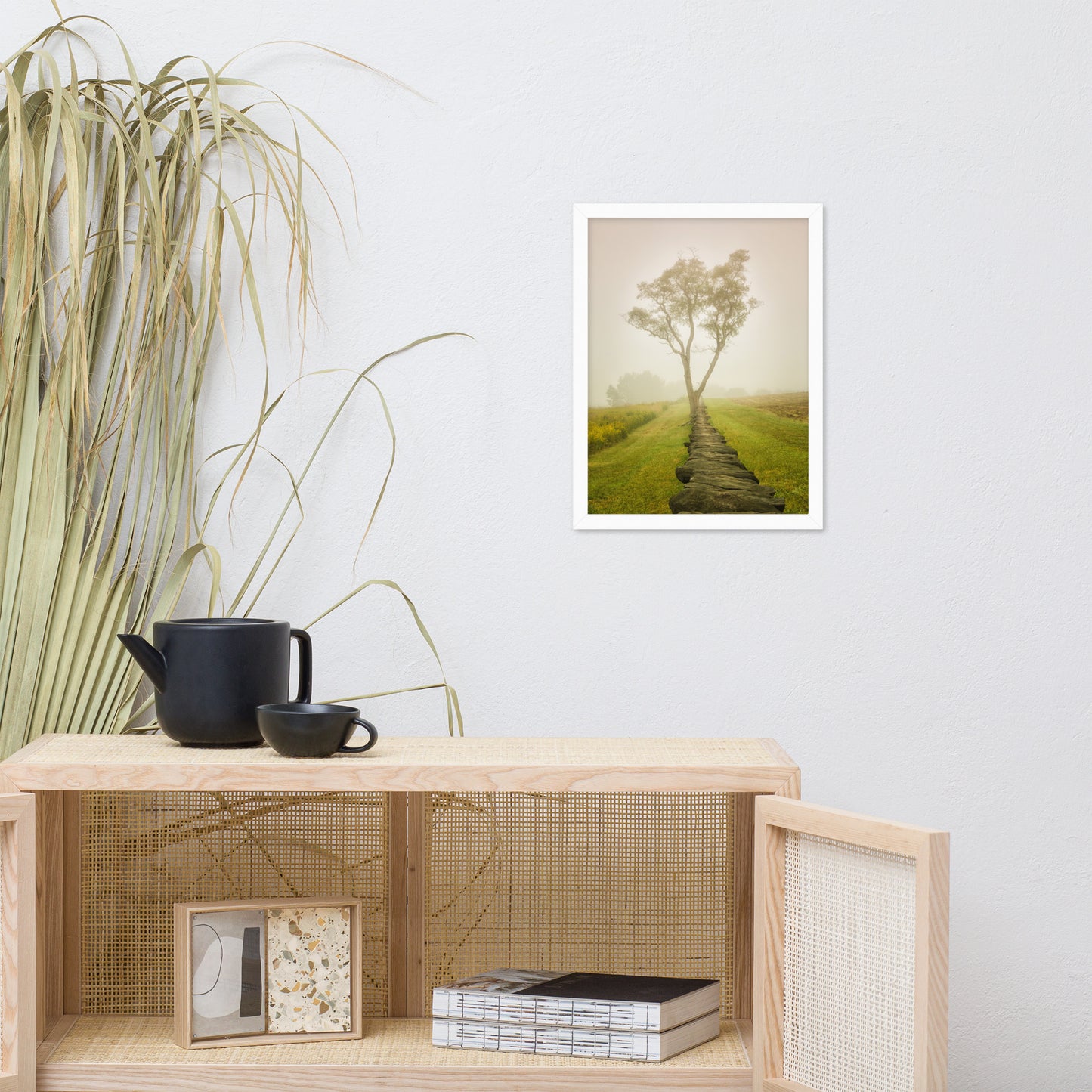 Calming Morning Rural Landscape Framed Photo Wall Art Prints