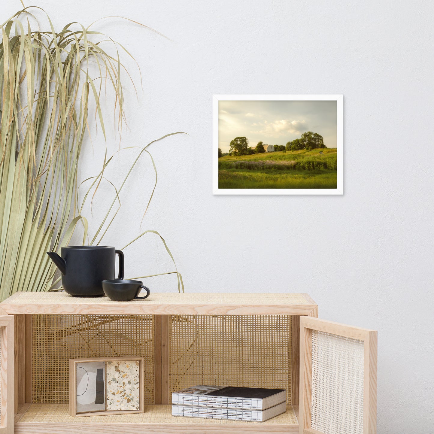 Remnant of Better Days Landscape Framed Photo Paper Wall Art Prints