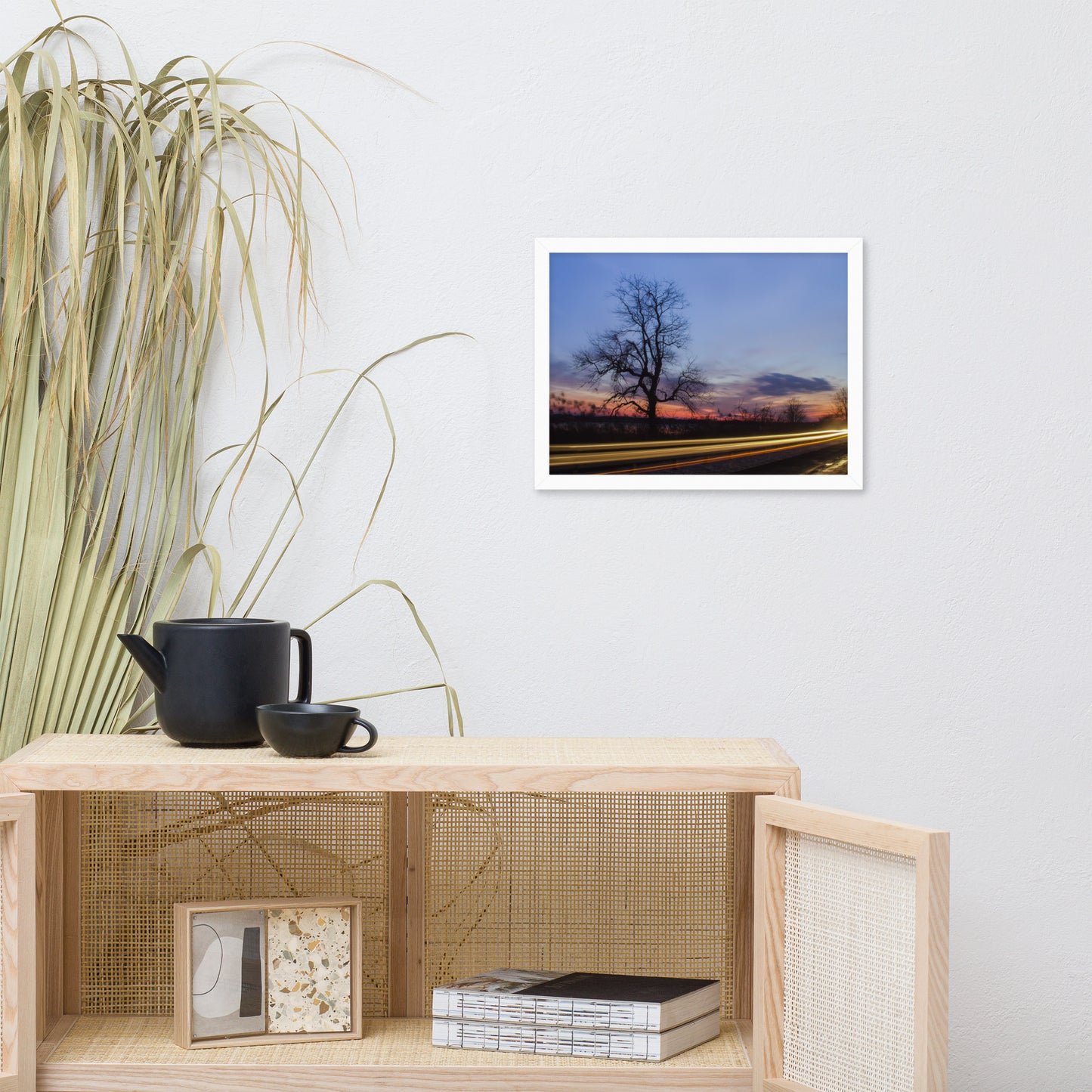 Wicked Tree Rural Landscape Framed Photo Paper Wall Art Prints
