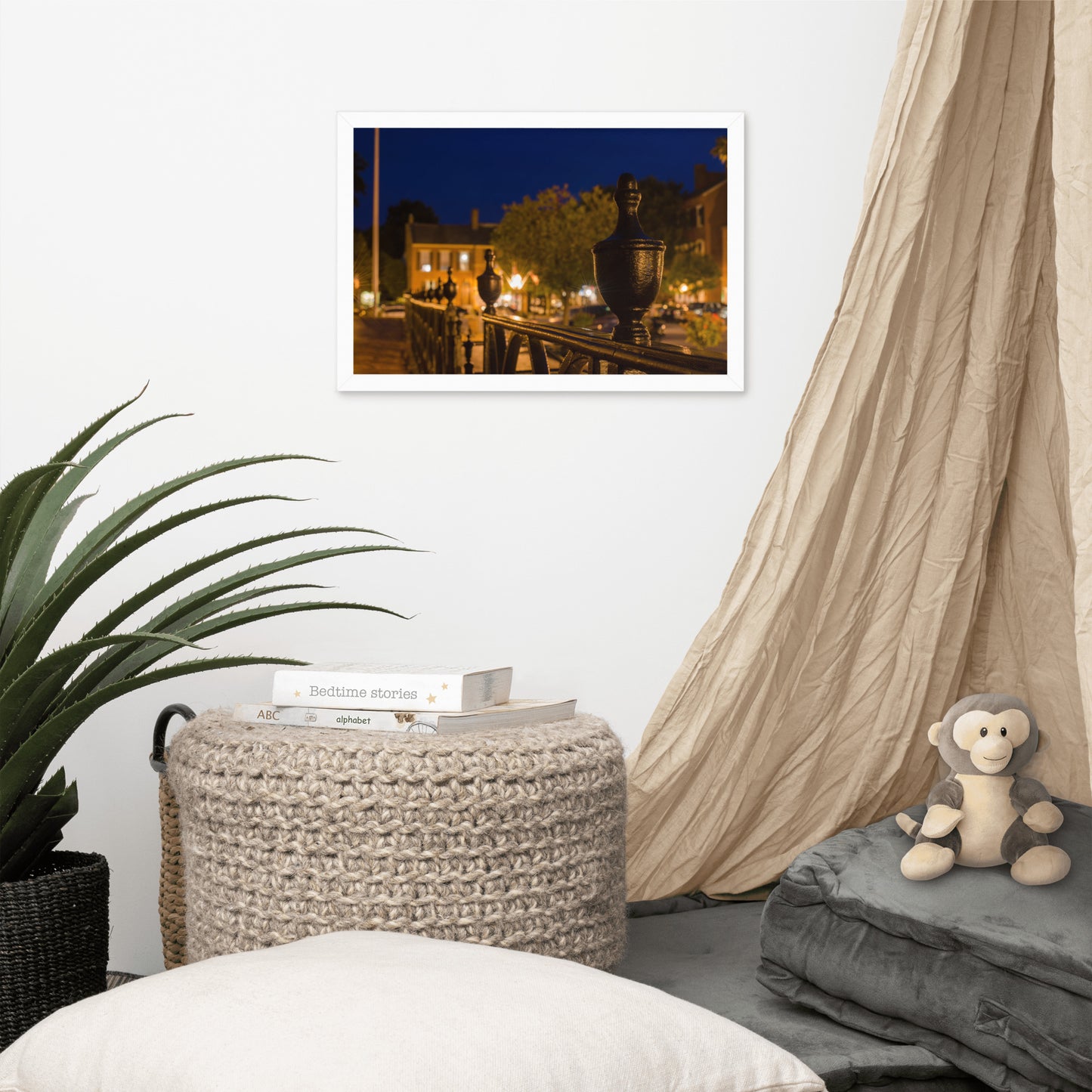 Historic New Castle 4 Urban Landscape Photo Framed Wall Art Print