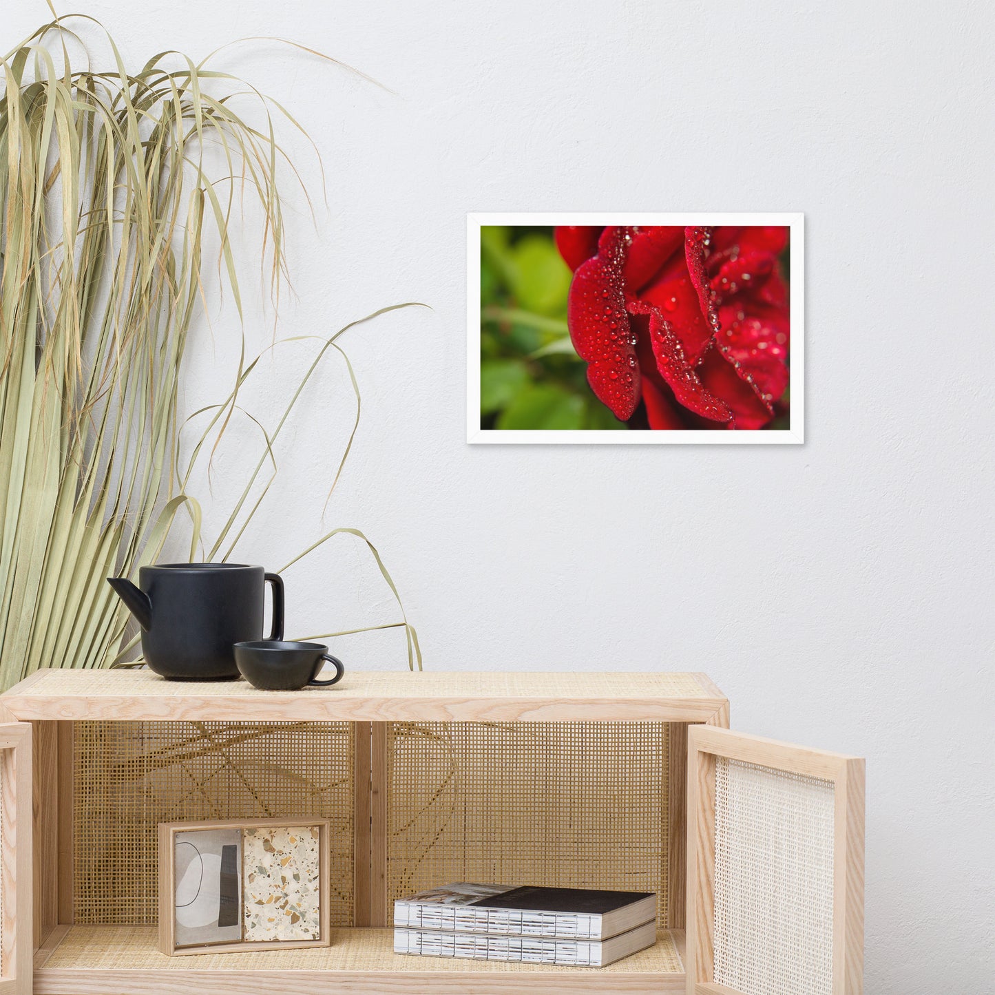 Bold and Beautiful Floral Nature Photo Framed Wall Art Print