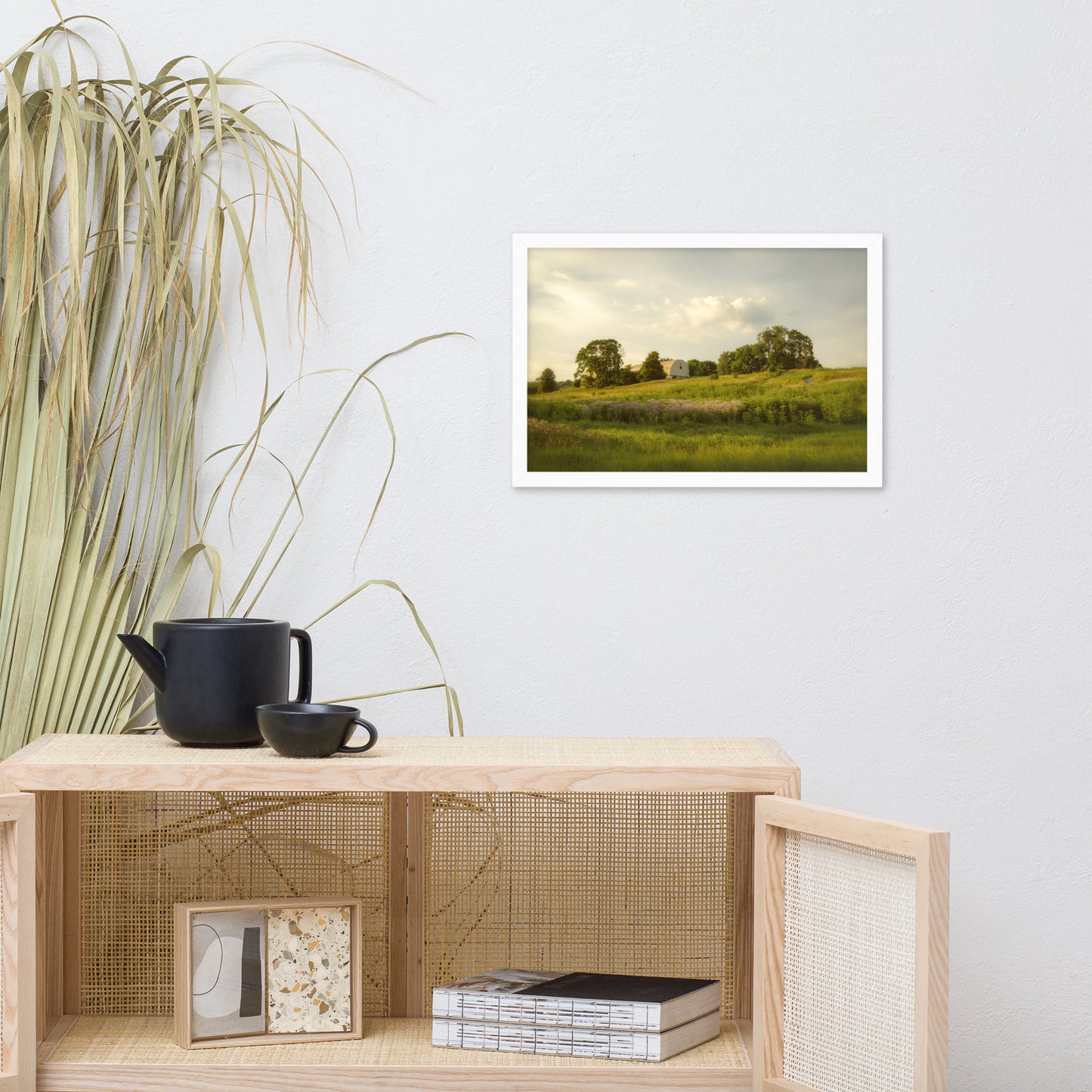 Remnant of Better Days Landscape Framed Photo Paper Wall Art Prints