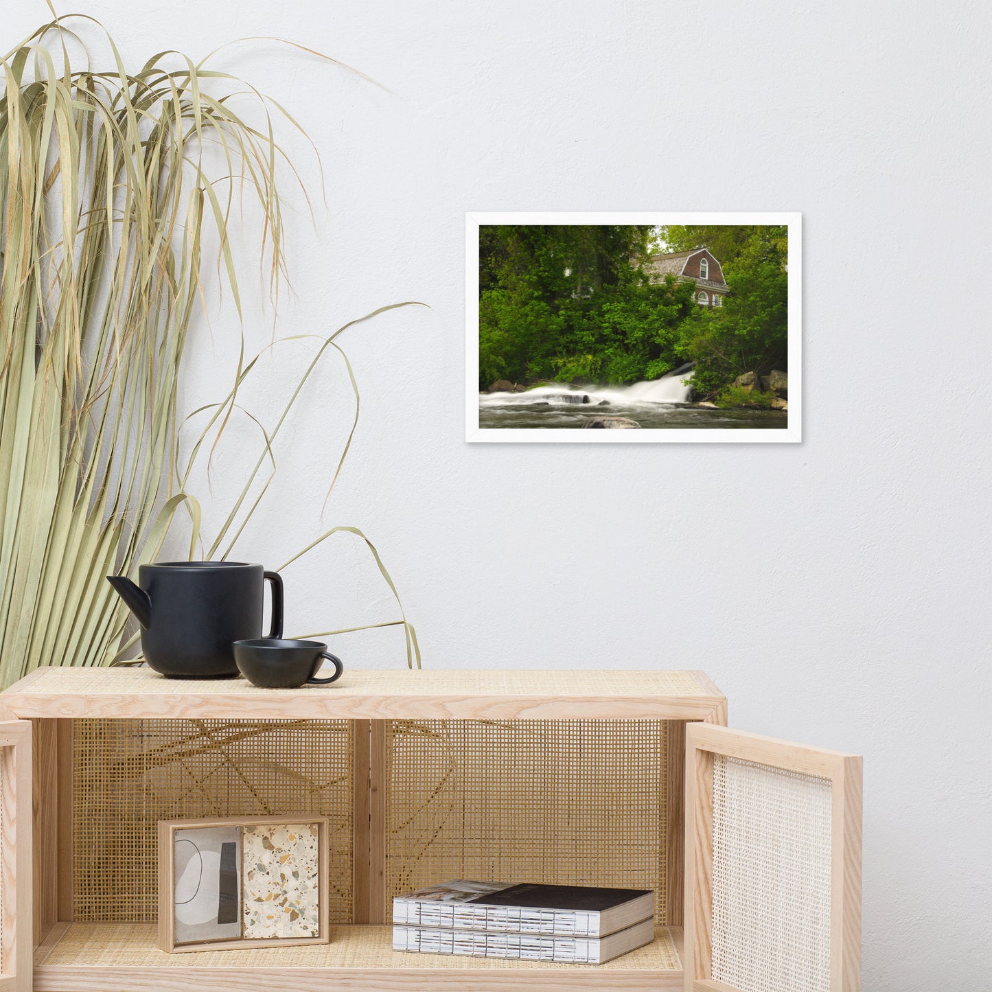 The Brandywine River and First Presbyterian Church Framed Photo Paper Wall Art Prints
