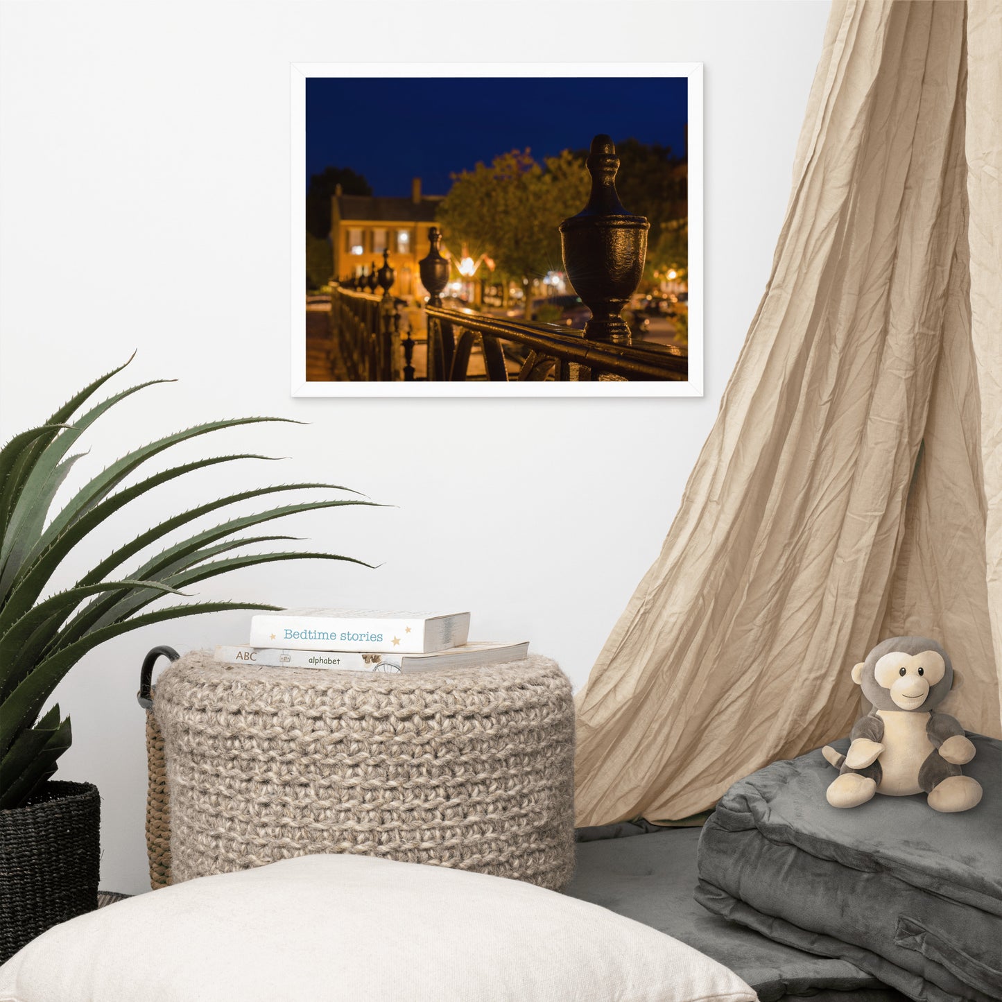 Historic New Castle 4 Urban Landscape Photo Framed Wall Art Print
