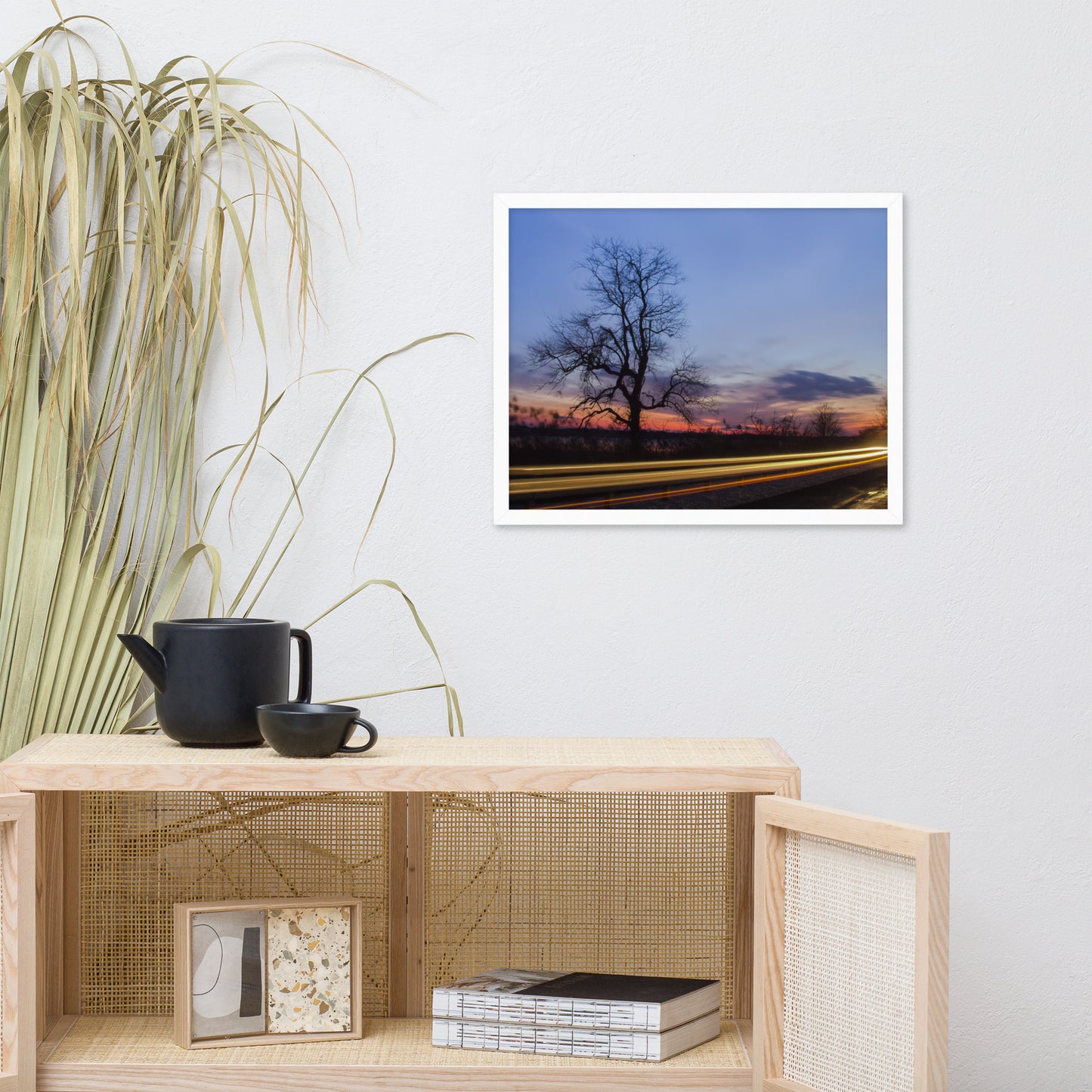 Wicked Tree Rural Landscape Framed Photo Paper Wall Art Prints
