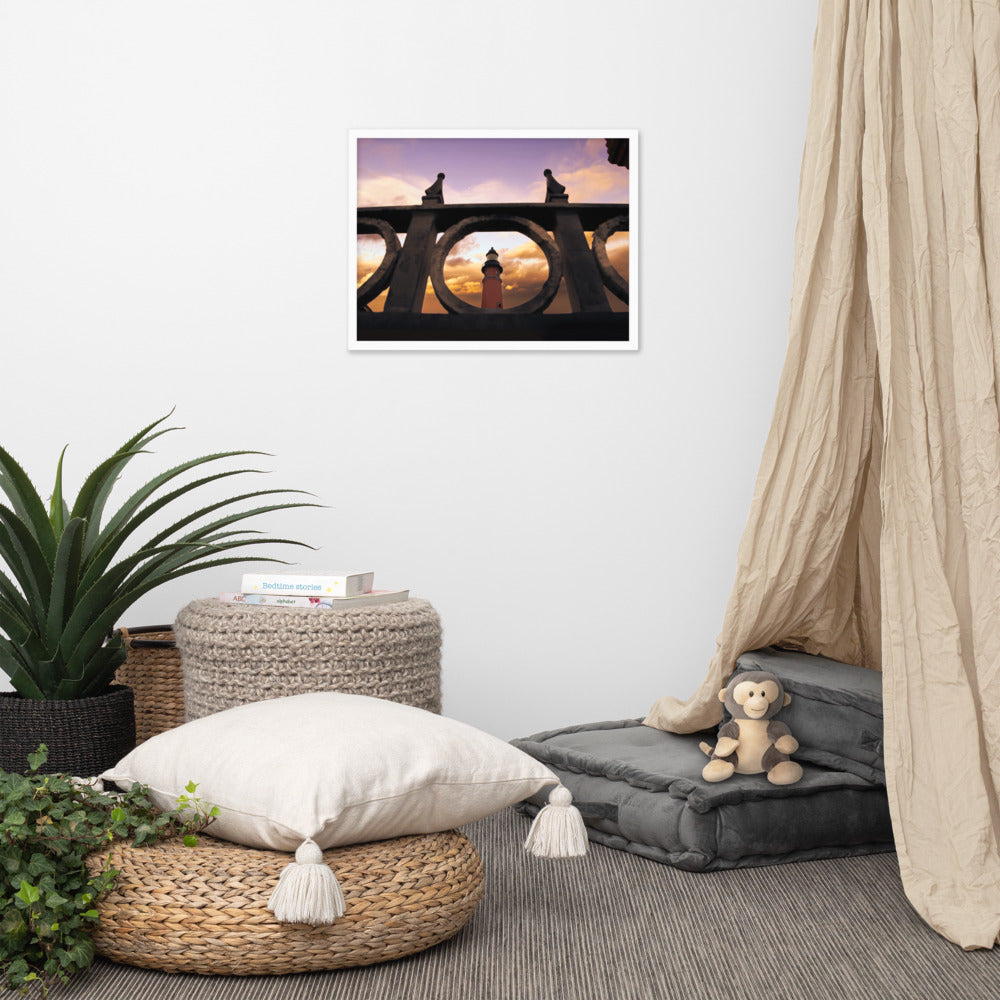 Framed Beach Art Prints: