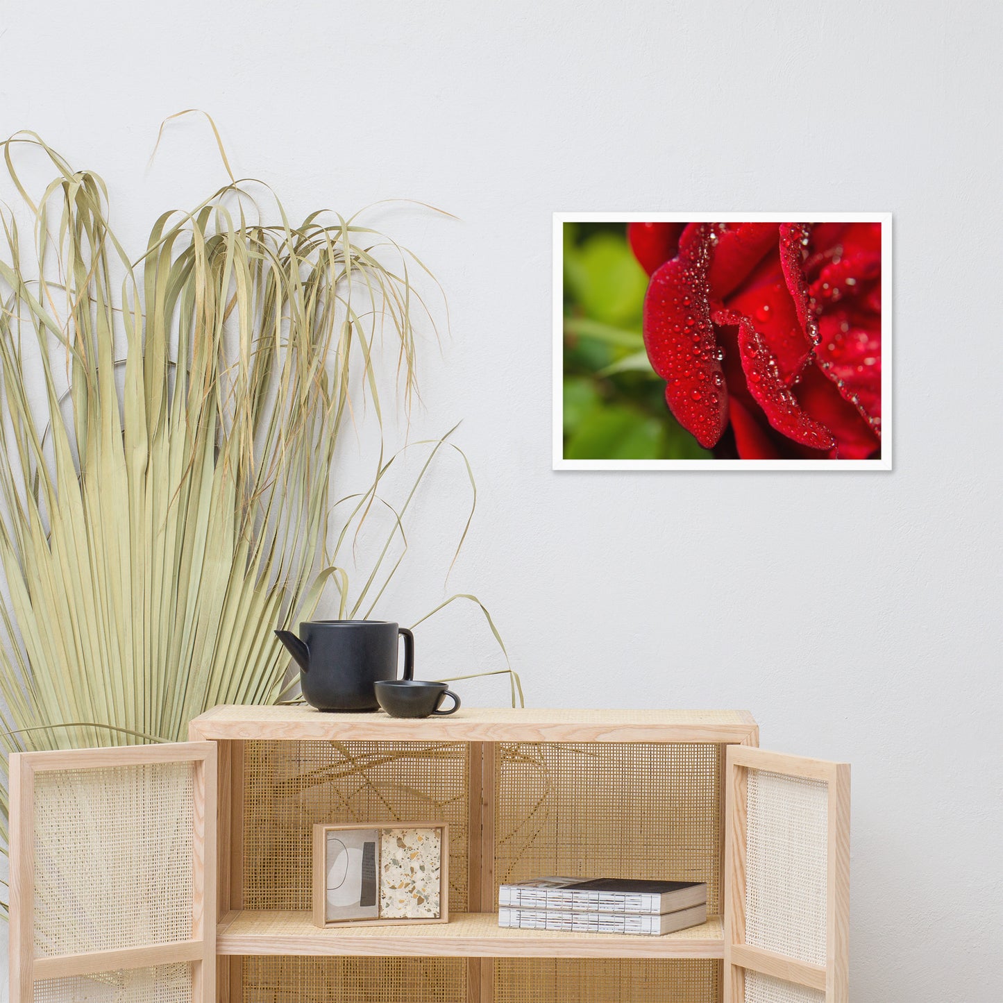 Bold and Beautiful Floral Nature Photo Framed Wall Art Print