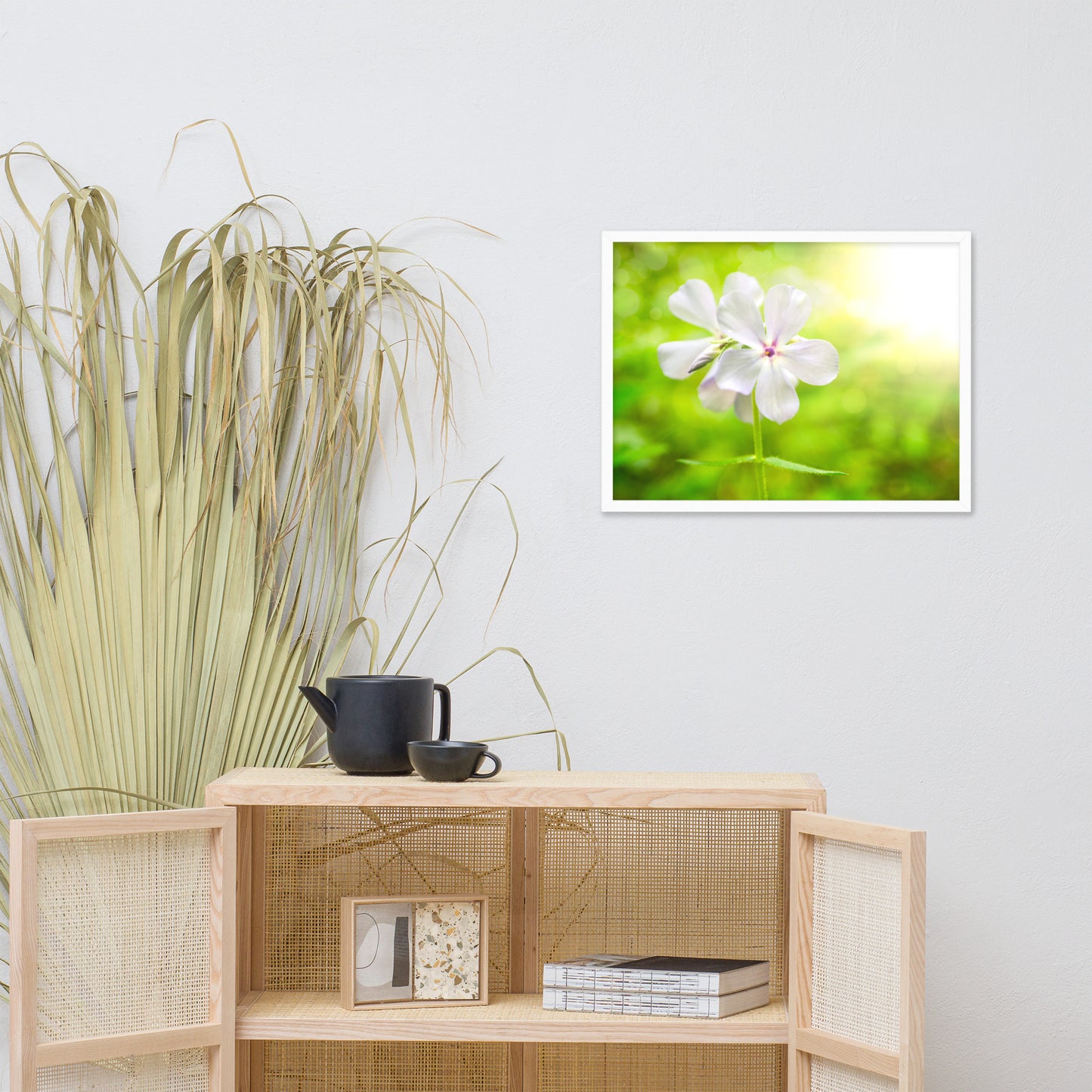 Beauty of the Forest Floor Floral Nature Photo Framed Wall Art Print