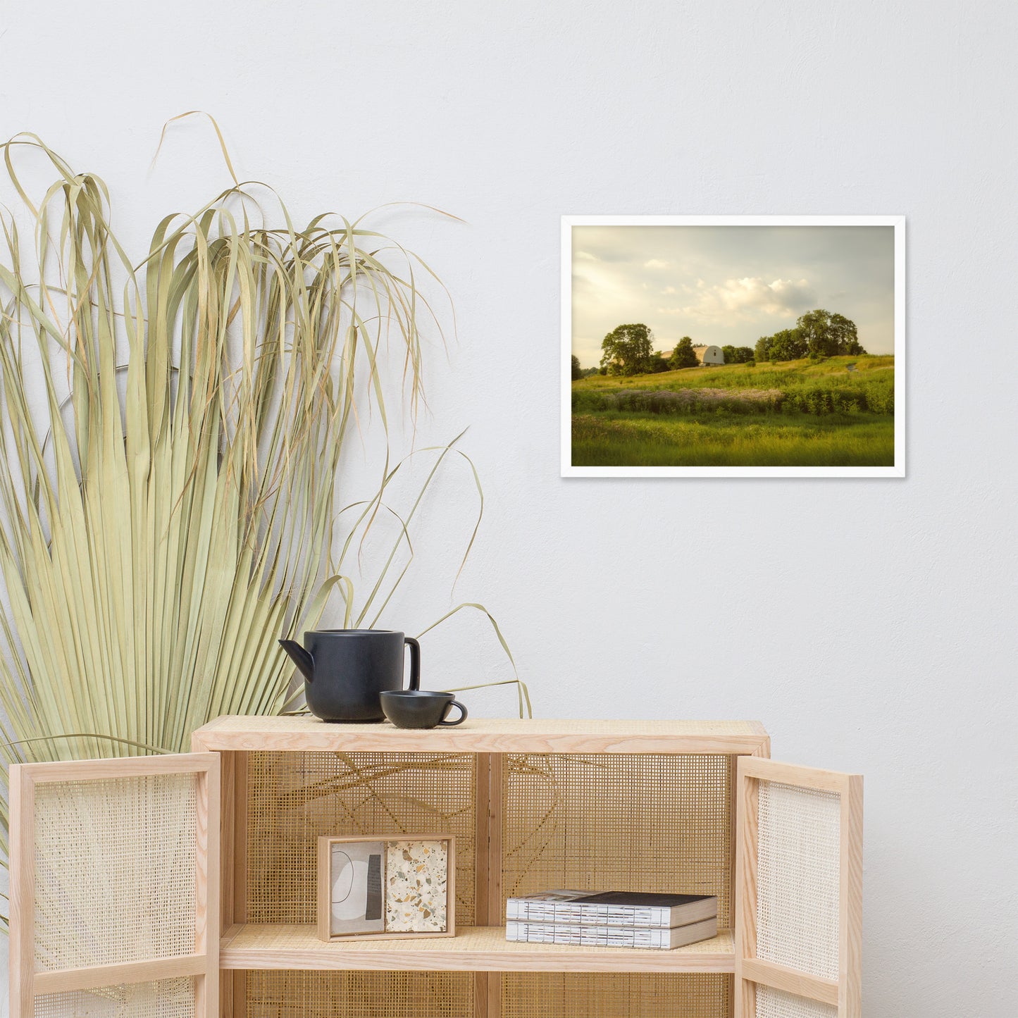 Remnant of Better Days Landscape Framed Photo Paper Wall Art Prints