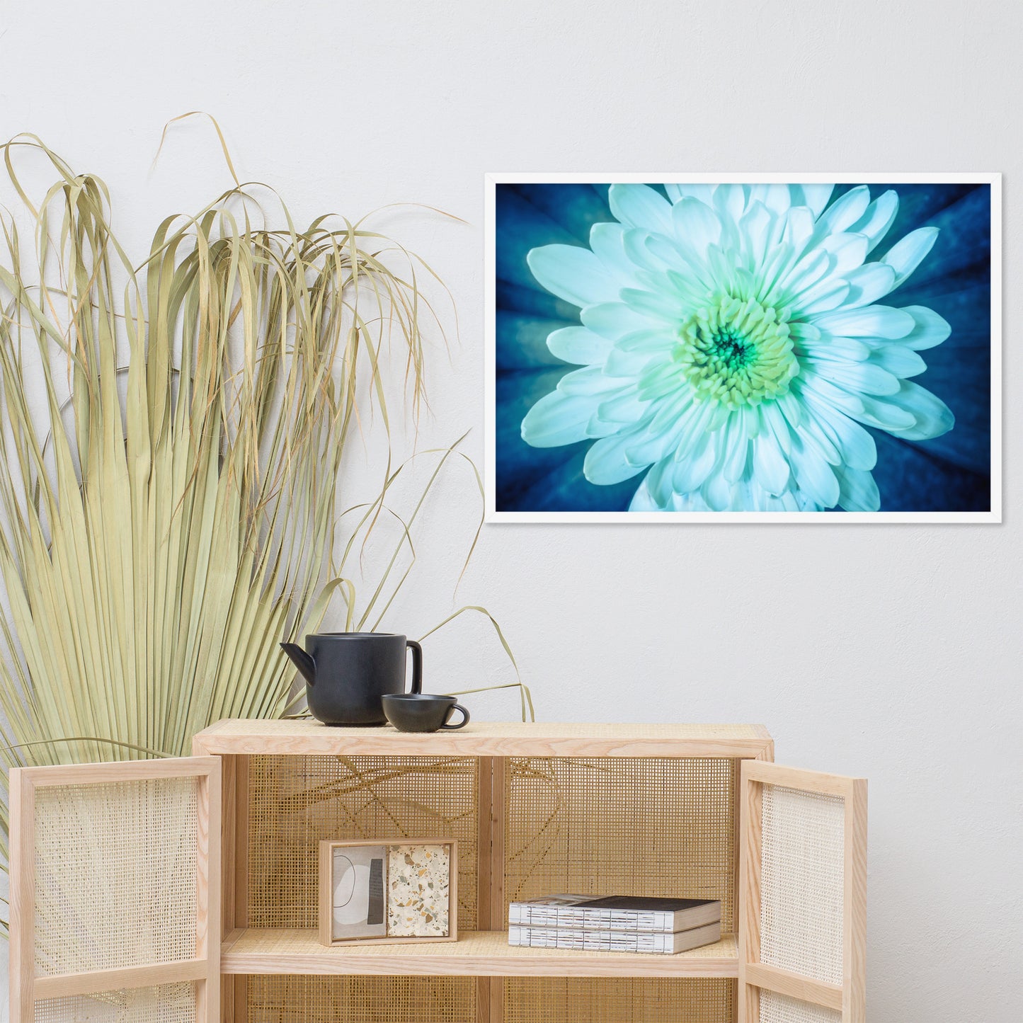 Brilliant Flower Floral Nature Photo Framed Wall Art Print