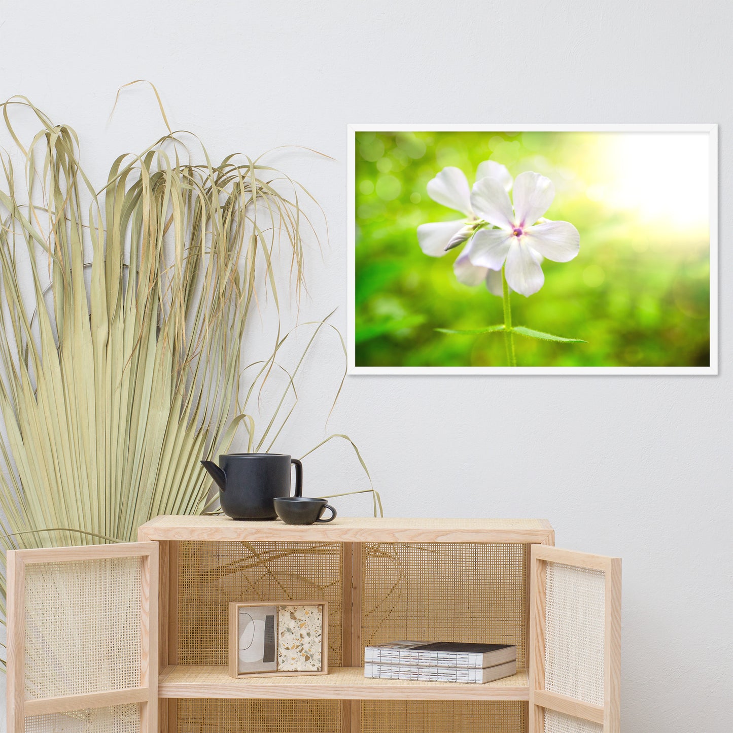 Beauty of the Forest Floor Floral Nature Photo Framed Wall Art Print
