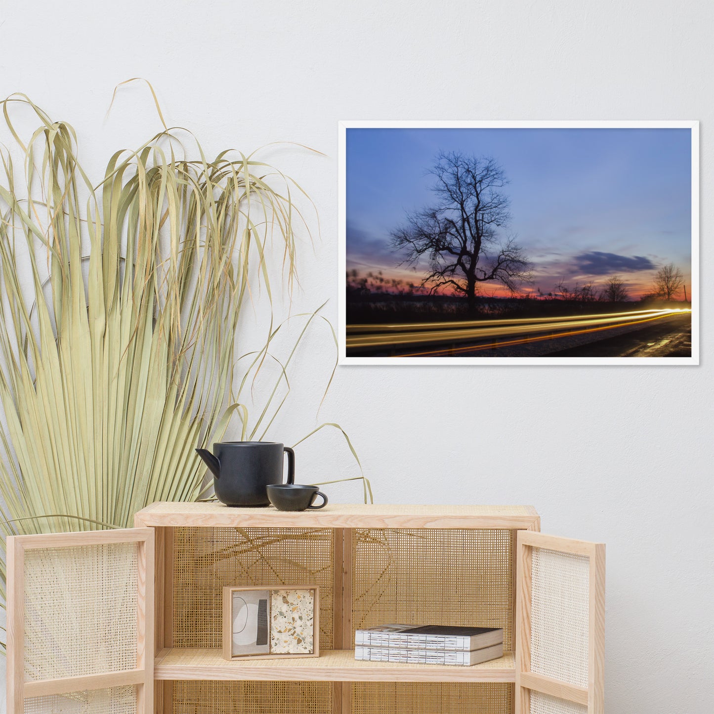 Wicked Tree Rural Landscape Framed Photo Paper Wall Art Prints