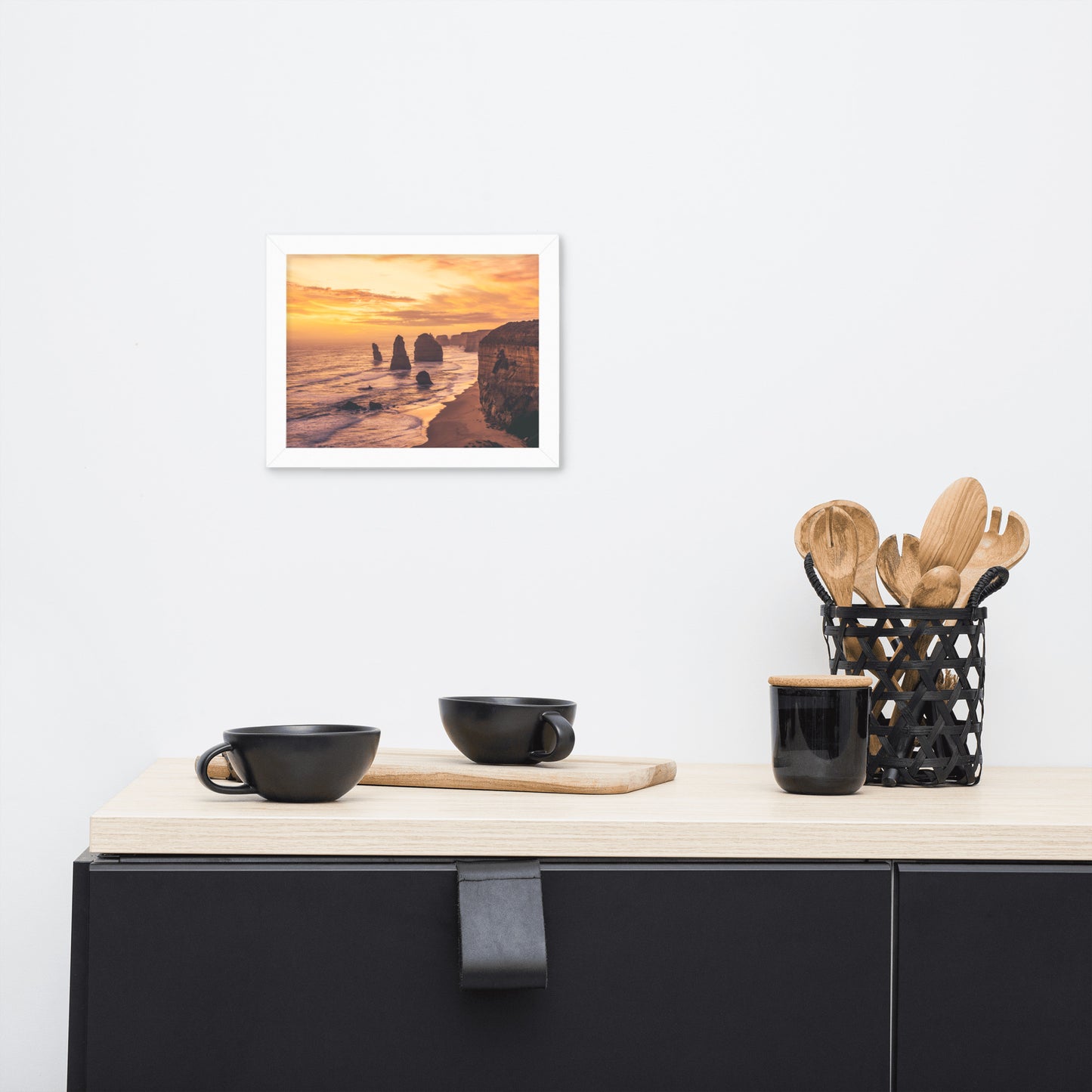 Twelve Apostles at Sunset Victoria, Australia with Daydream Effect Framed Wall Art Prints