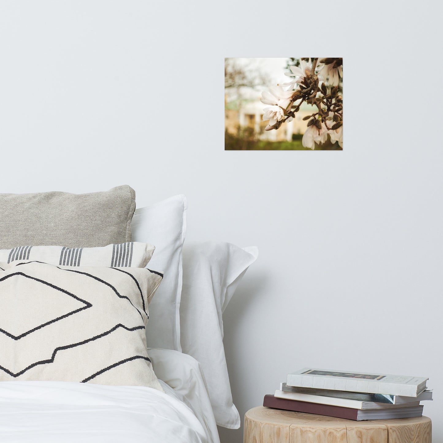 Bellevue Mansion Magnolias Floral Nature Photo Loose Unframed Wall Art Prints