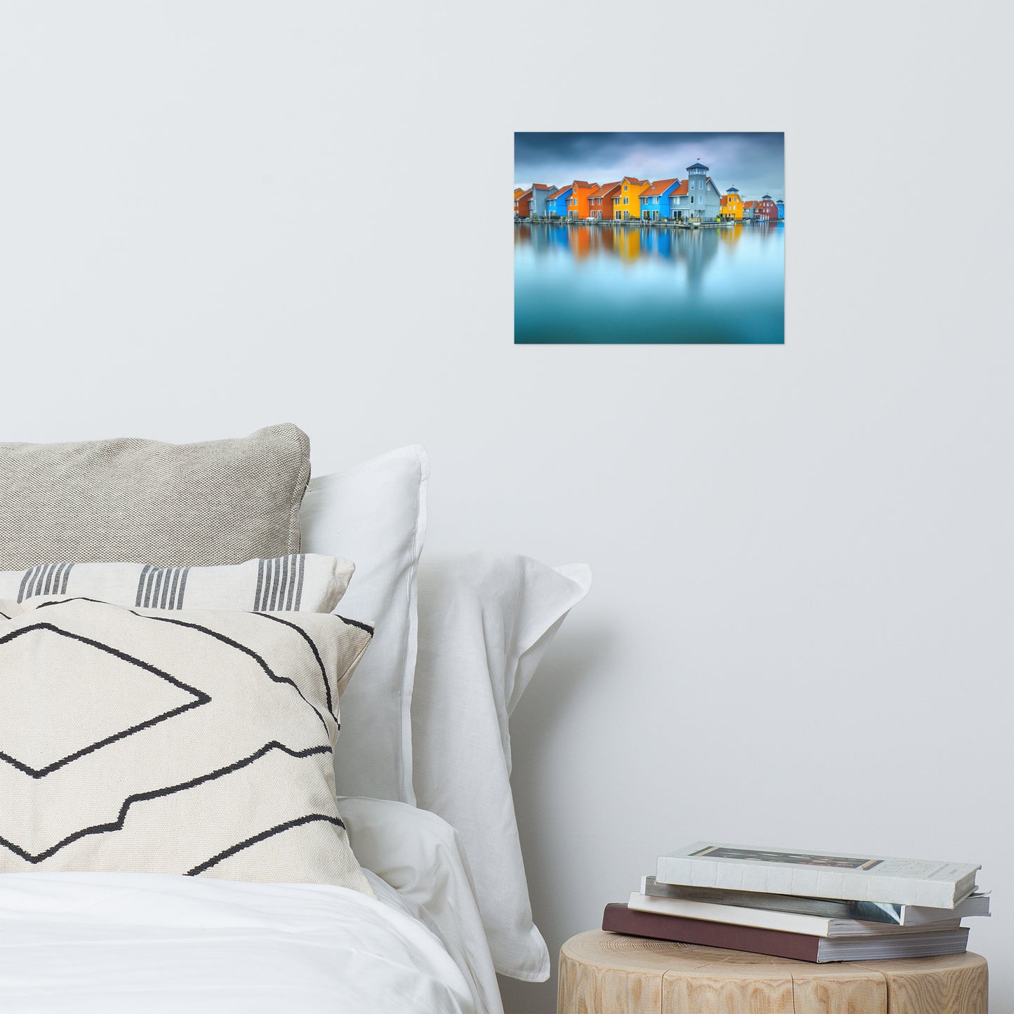 Blue Morning at Waters Edge Landscape Photo Loose Wall Art Prints