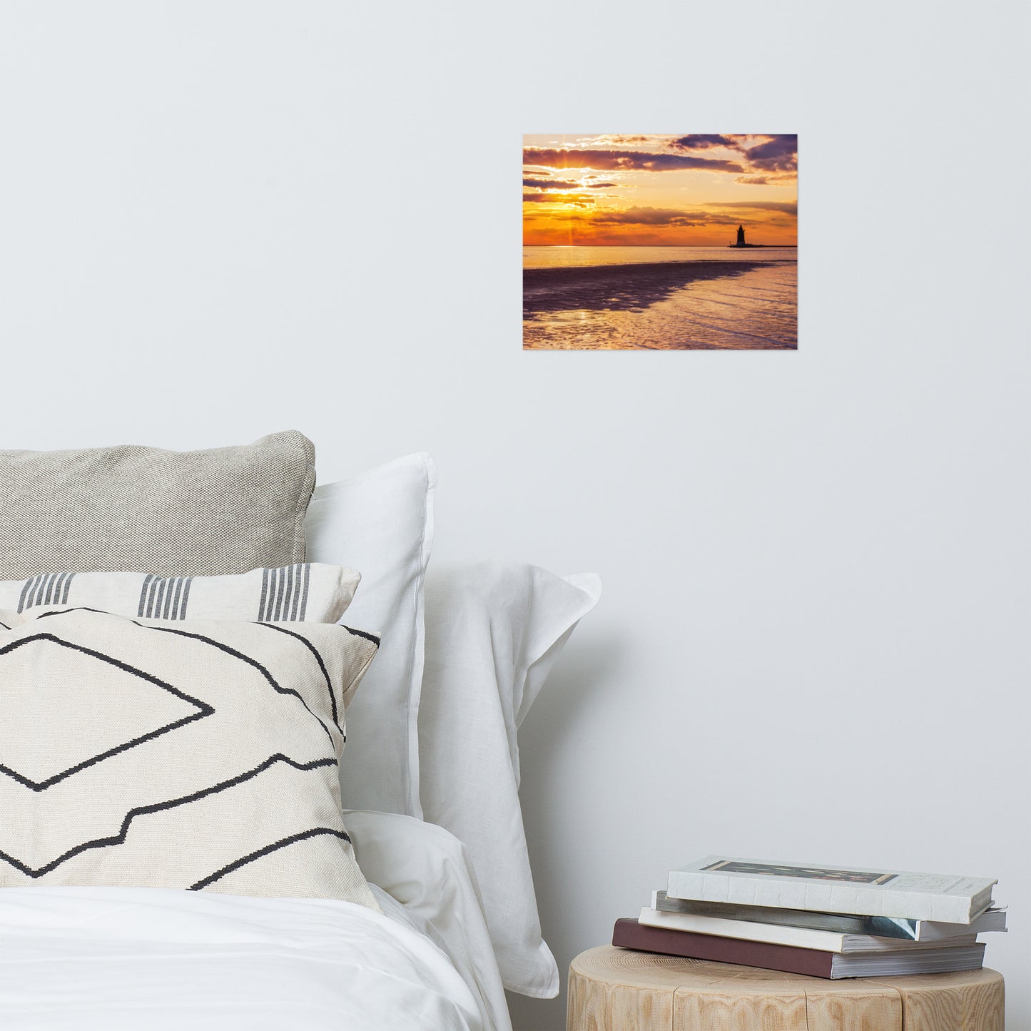 Cape Henlopen Sunset Landscape Photo Loose Wall Art Prints