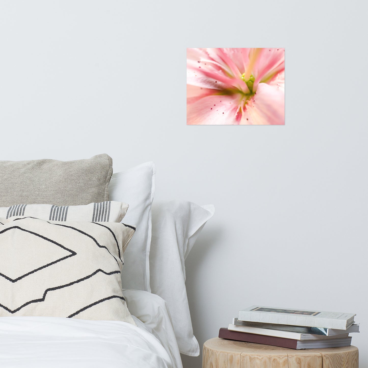 Center of the Stargazer Lily Floral Nature Photo Loose Unframed Wall Art Prints