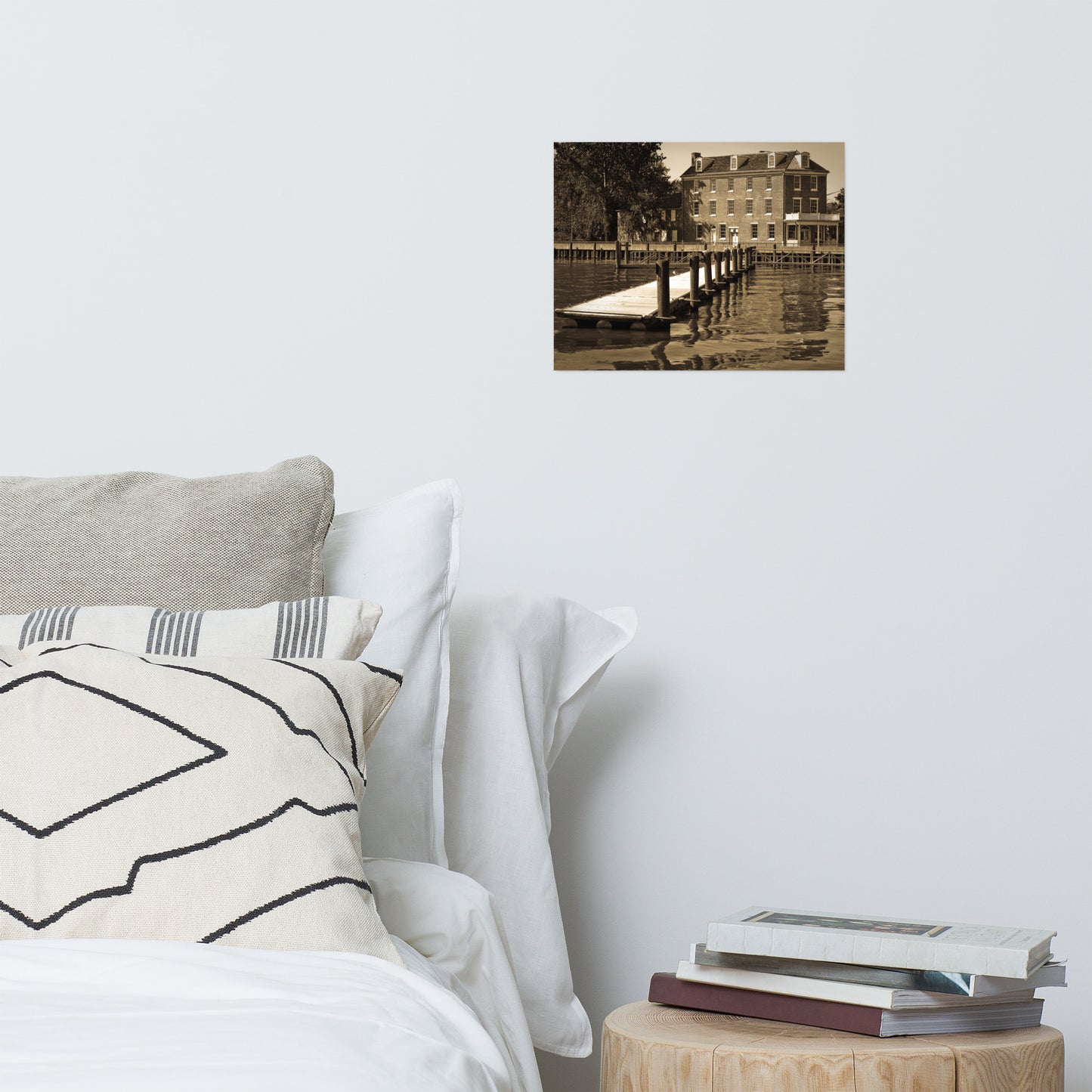 Delaware City Dock Landscape Photo Loose Wall Art Prints