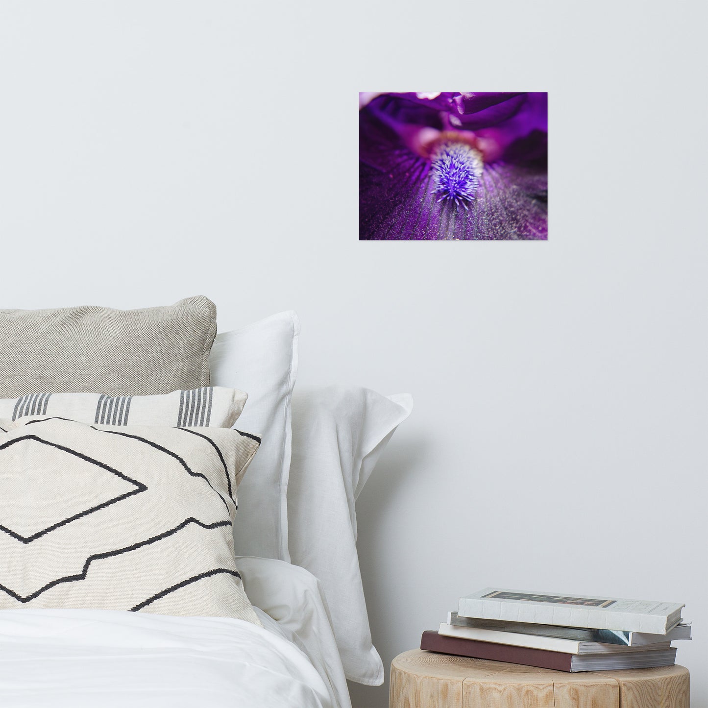 Eye of Iris Floral Nature Photo Loose Unframed Wall Art Prints
